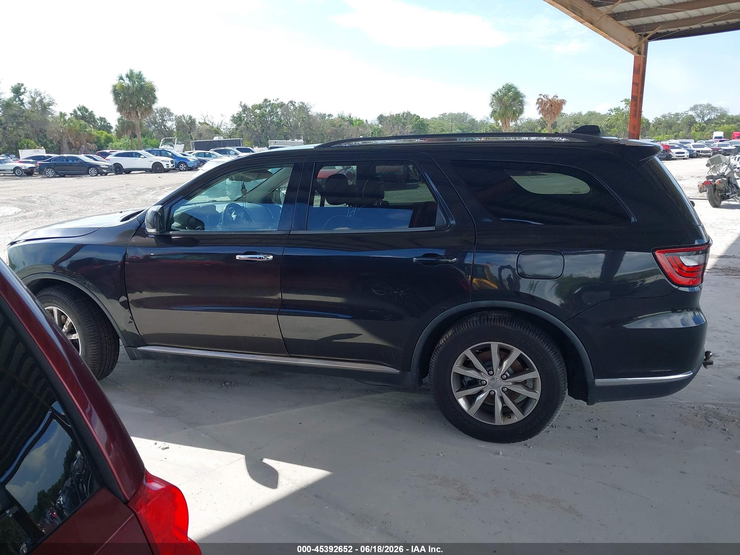 2014 Dodge Durango Limited Black vin: 1C4RDHDG9EC979511