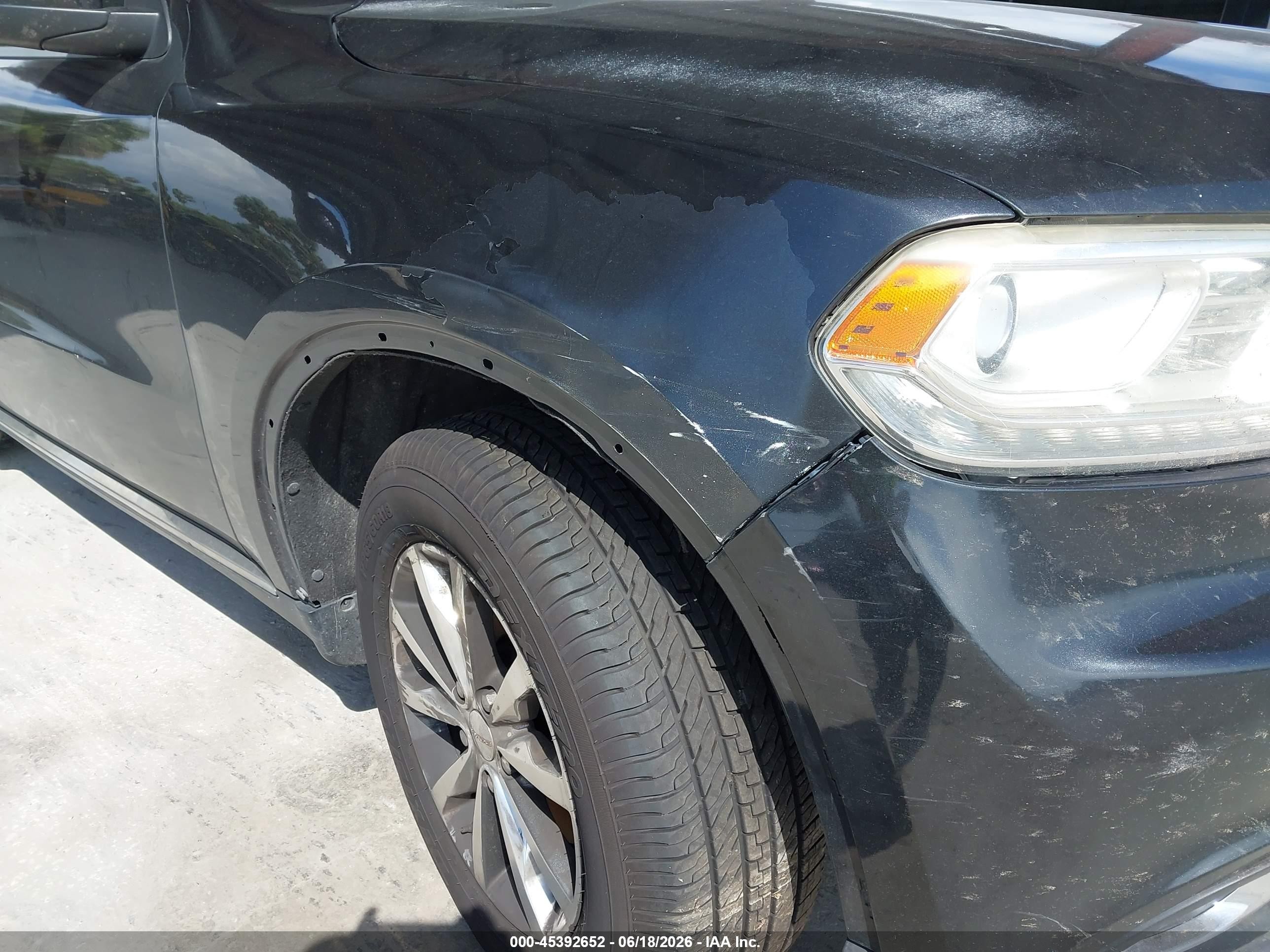 2014 Dodge Durango Limited Black vin: 1C4RDHDG9EC979511