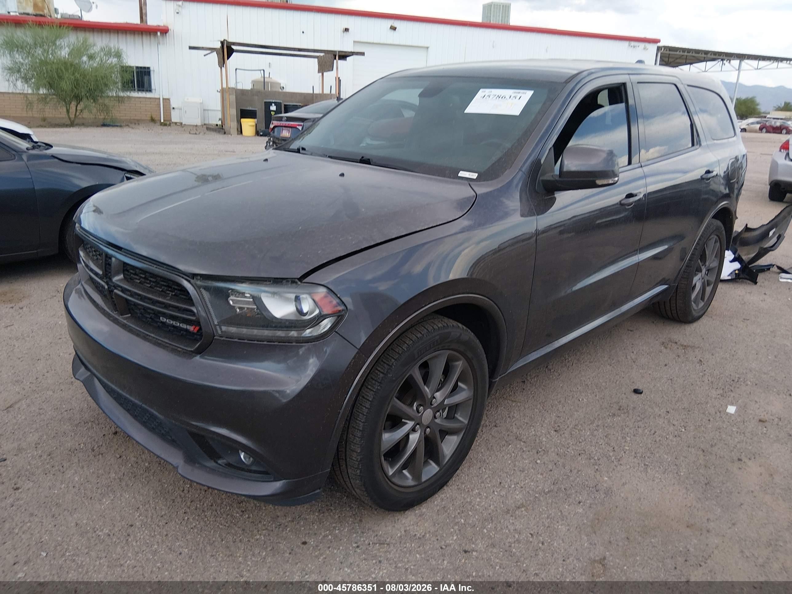 2015 Dodge Durango Limited Gray vin: 1C4RDHDG9FC236218