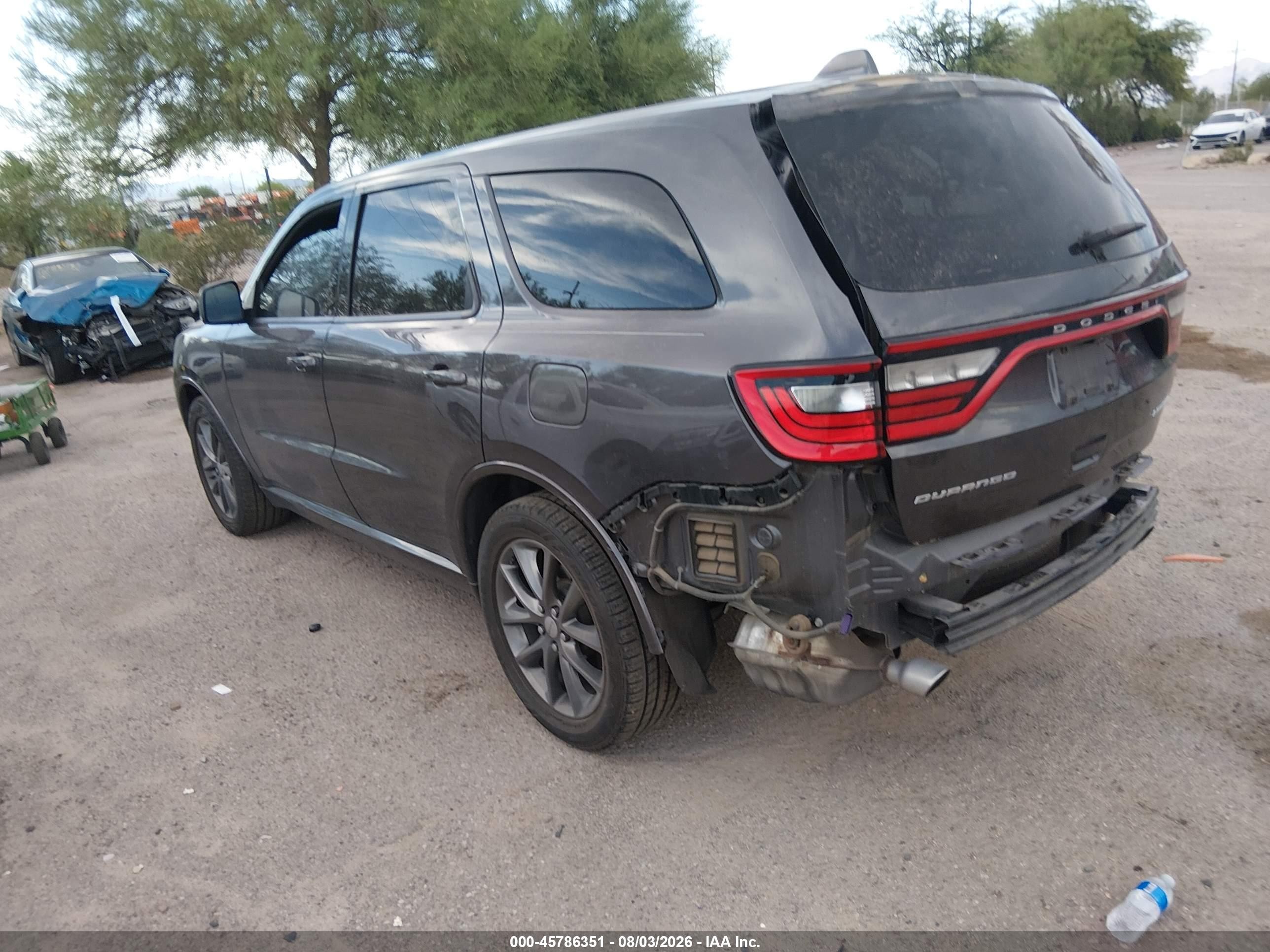2015 Dodge Durango Limited Gray vin: 1C4RDHDG9FC236218