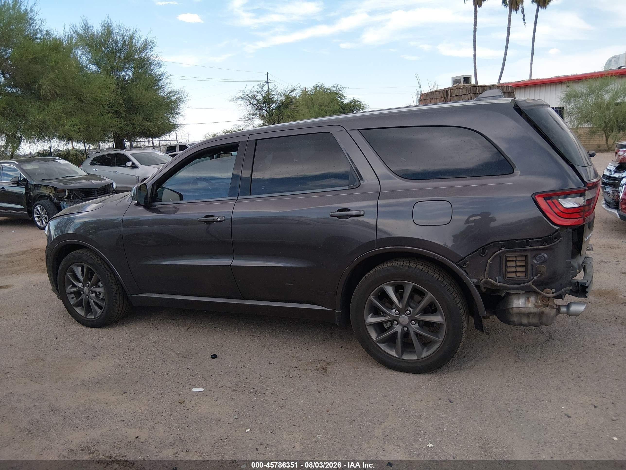 2015 Dodge Durango Limited Gray vin: 1C4RDHDG9FC236218