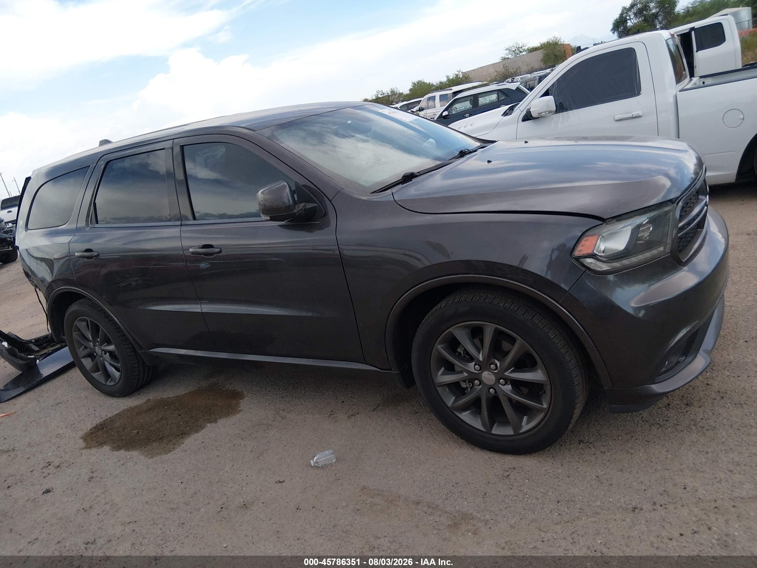 2015 Dodge Durango Limited Gray vin: 1C4RDHDG9FC236218