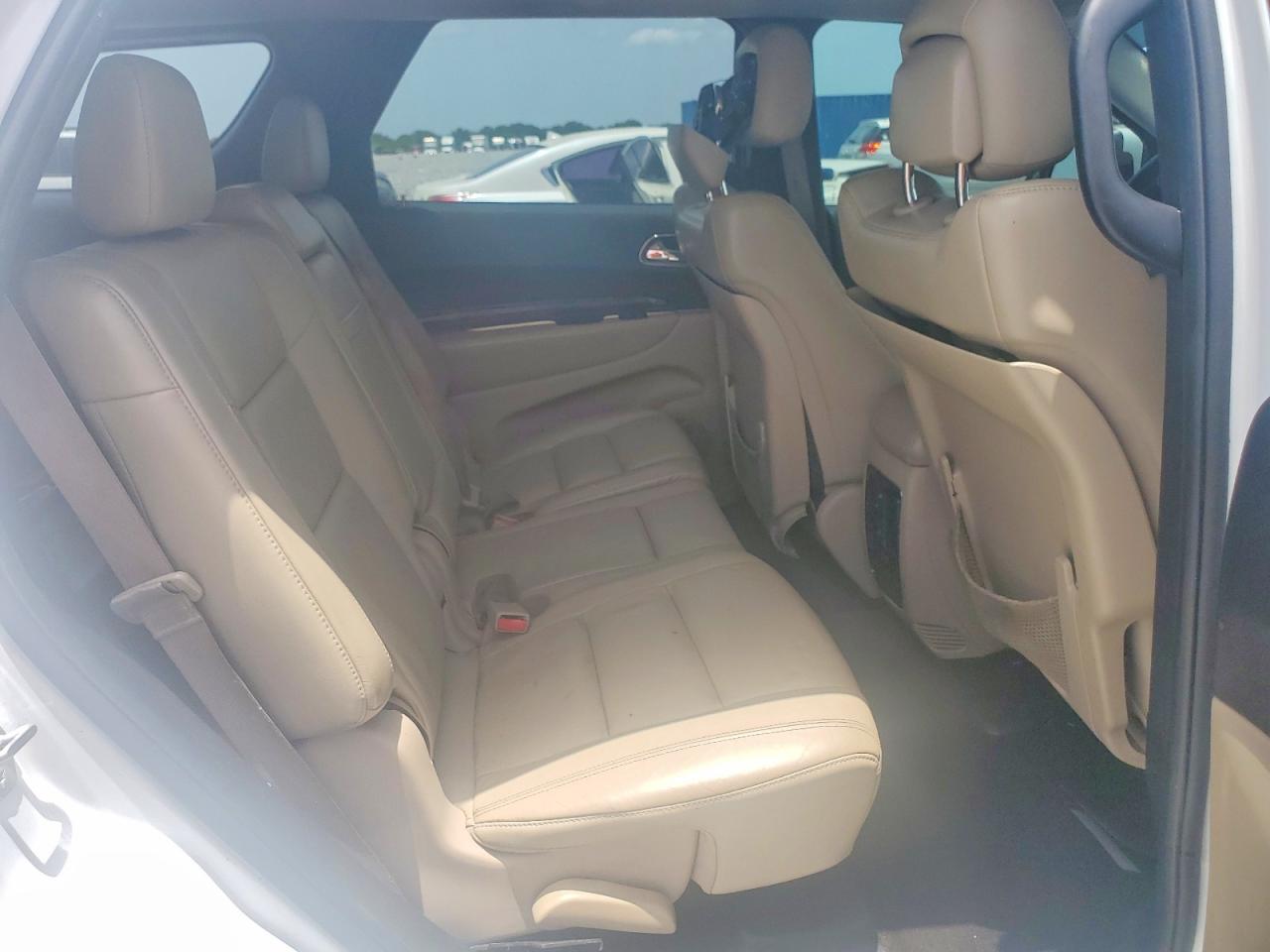 2015 Dodge Durango Limited White vin: 1C4RDHDG9FC740297