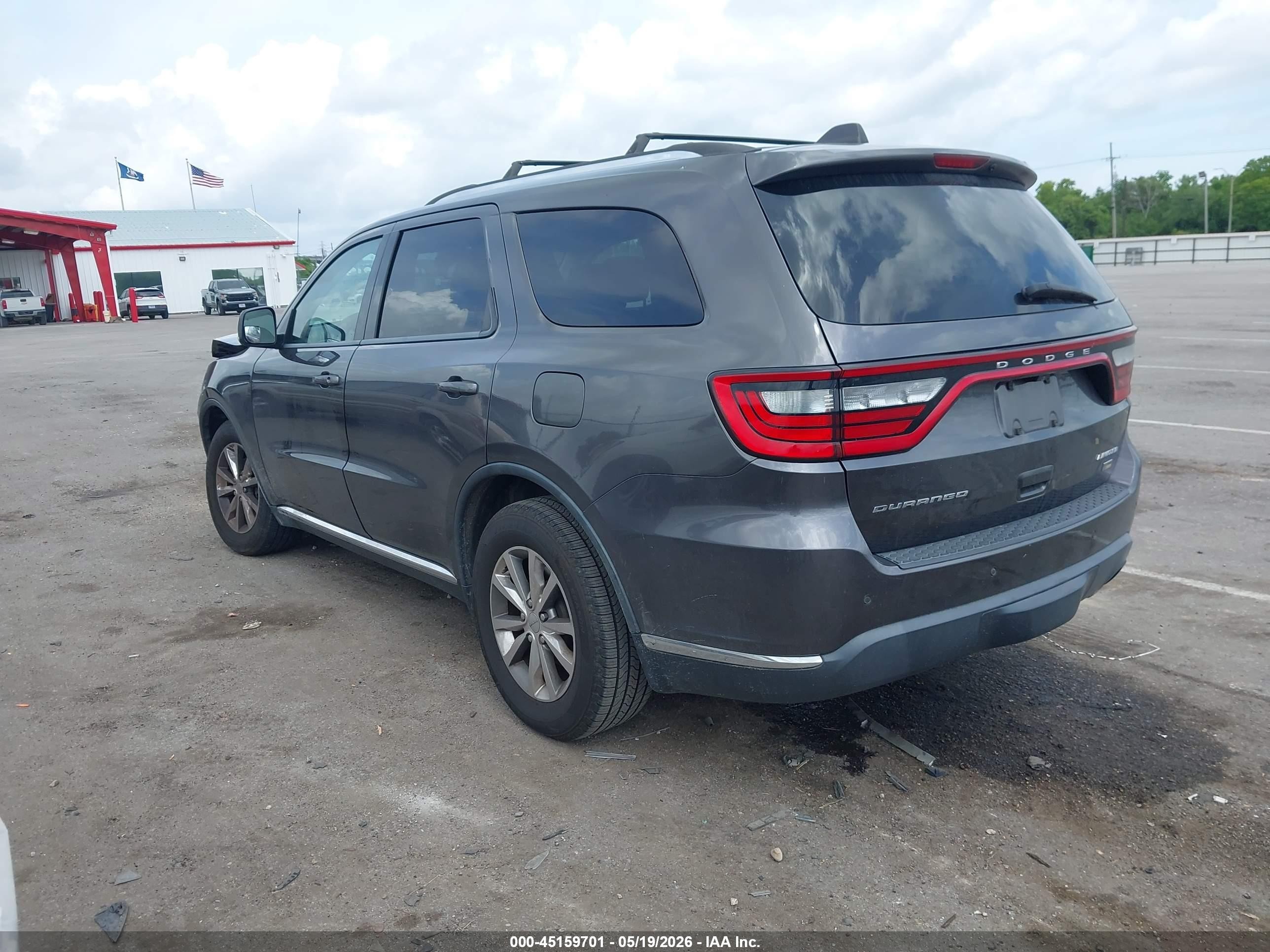 2015 Dodge Durango Limited Gray vin: 1C4RDHDG9FC766009