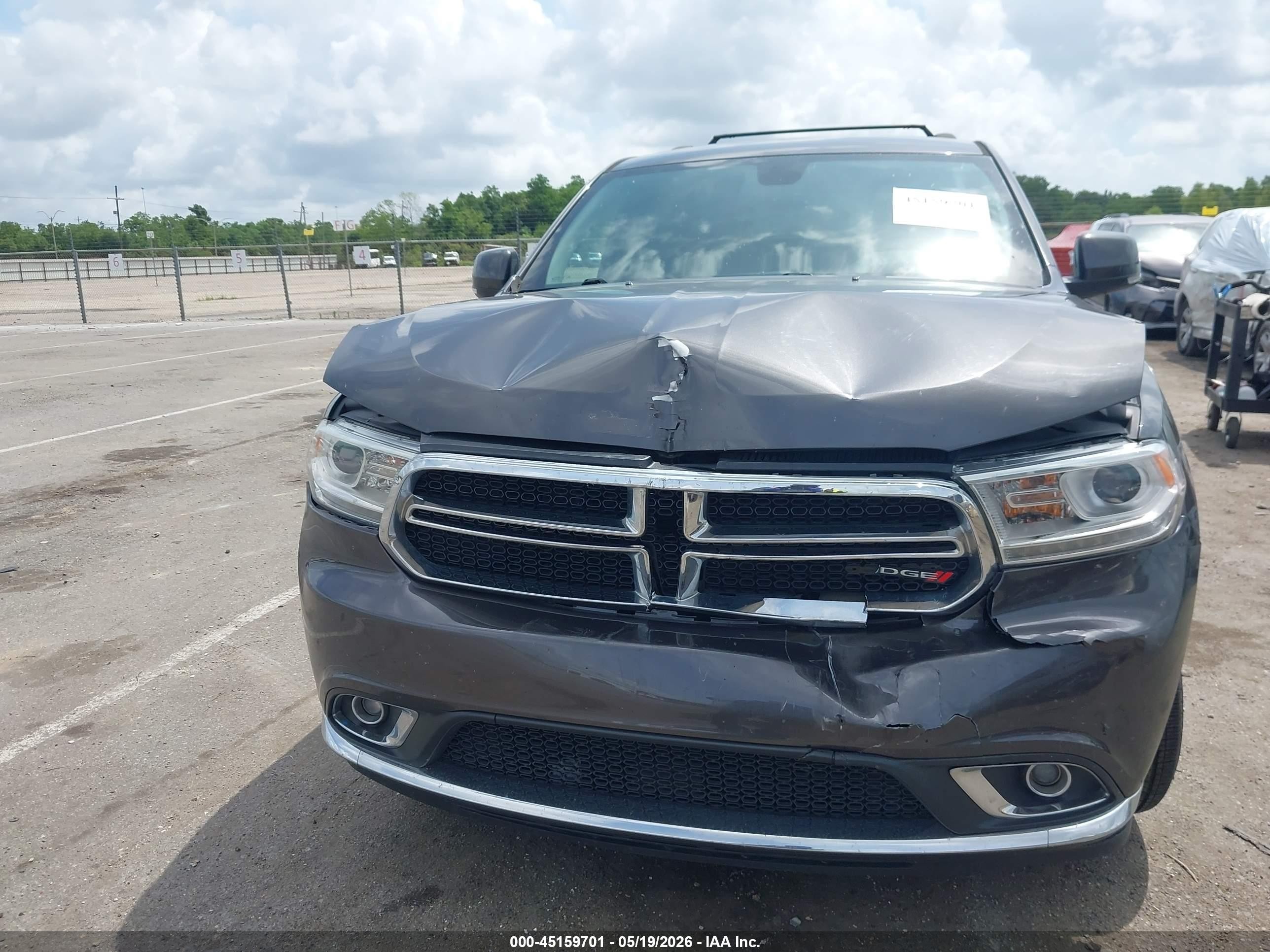 2015 Dodge Durango Limited Gray vin: 1C4RDHDG9FC766009