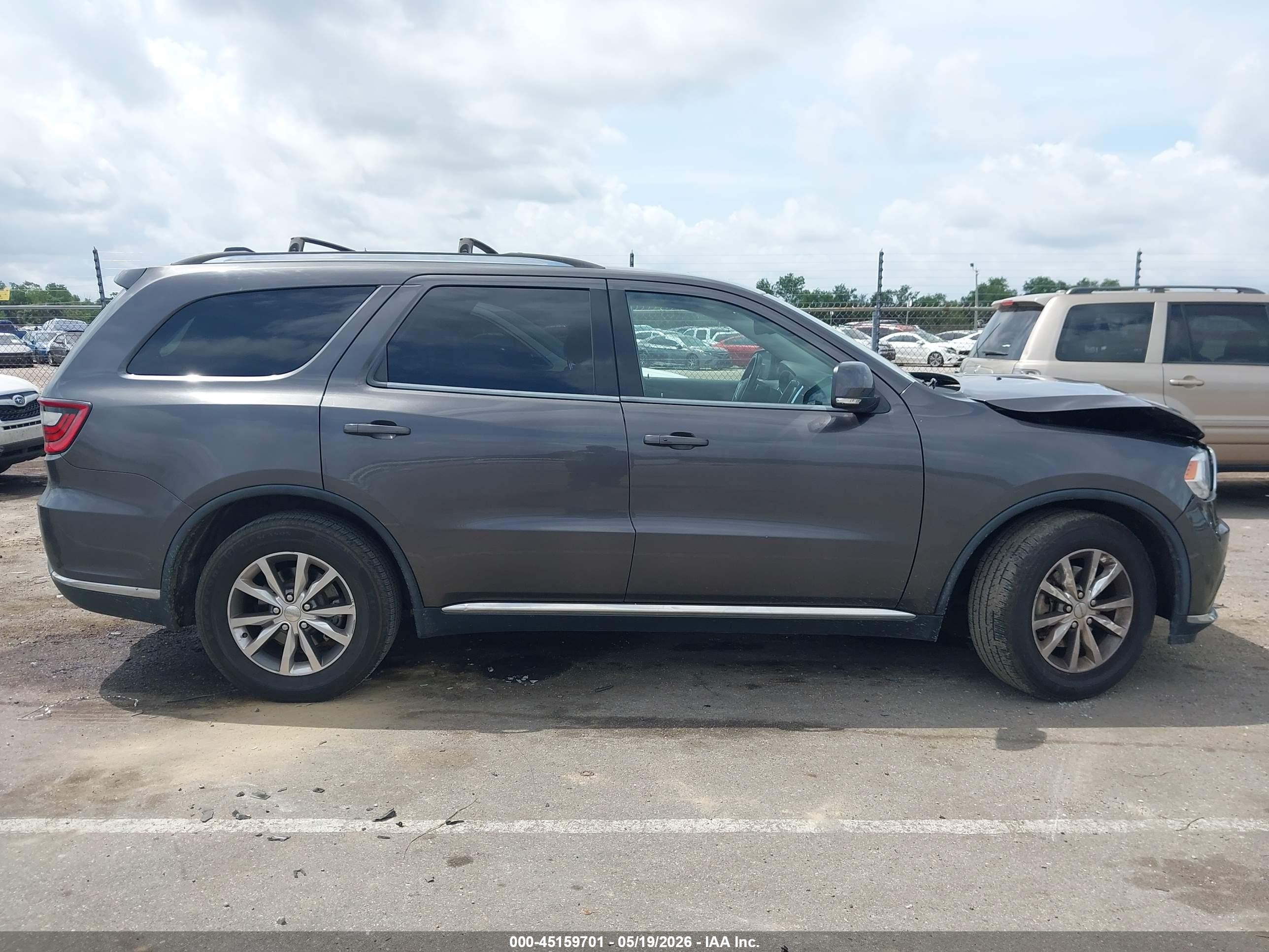 2015 Dodge Durango Limited Gray vin: 1C4RDHDG9FC766009