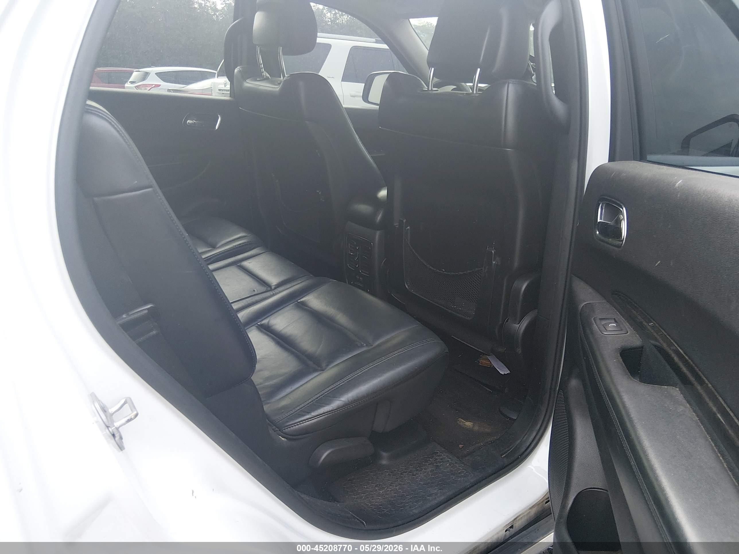 2015 Dodge Durango Limited White vin: 1C4RDHDG9FC784316