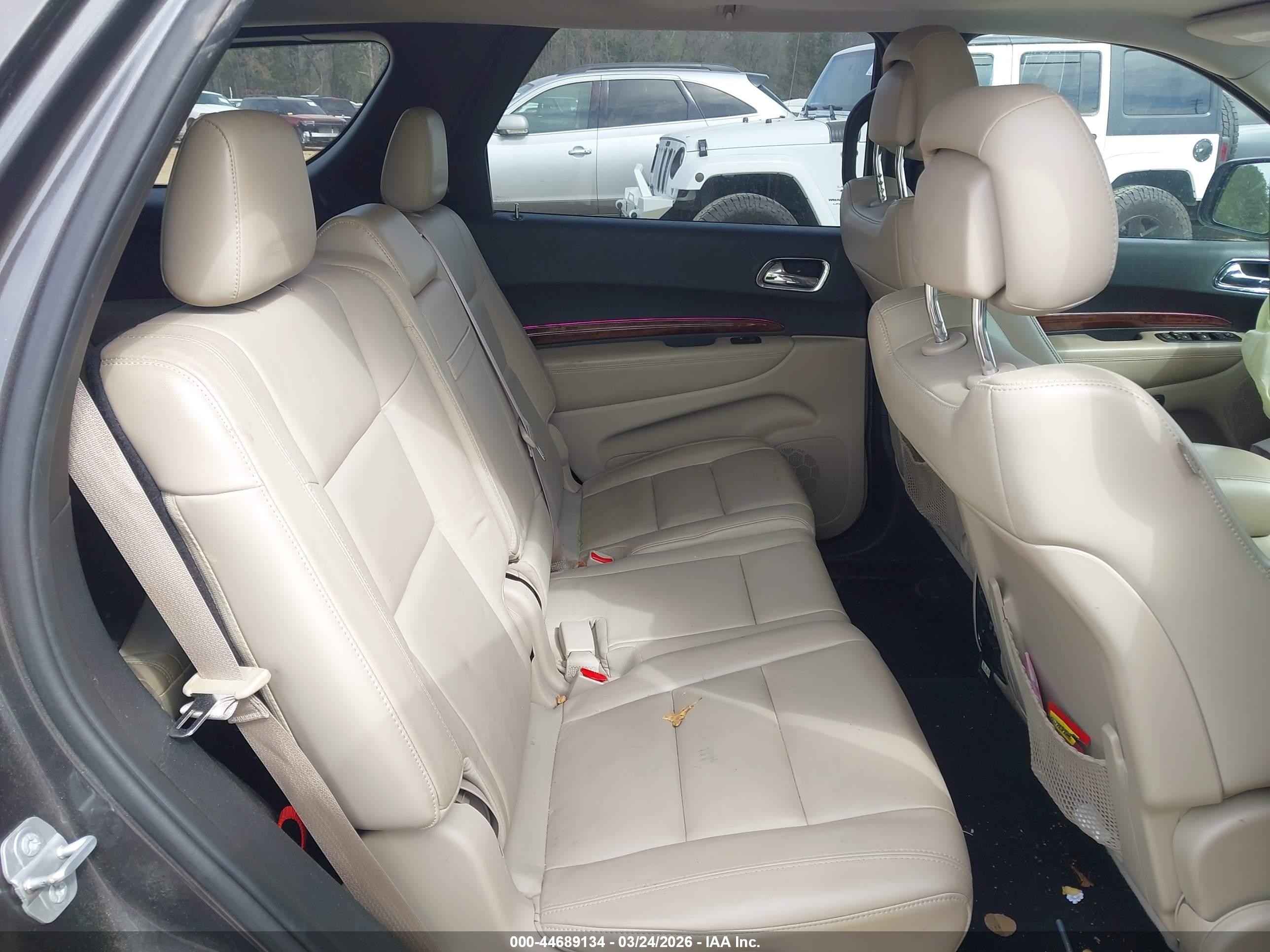 2015 Dodge Durango Limited Gray vin: 1C4RDHDG9FC801244