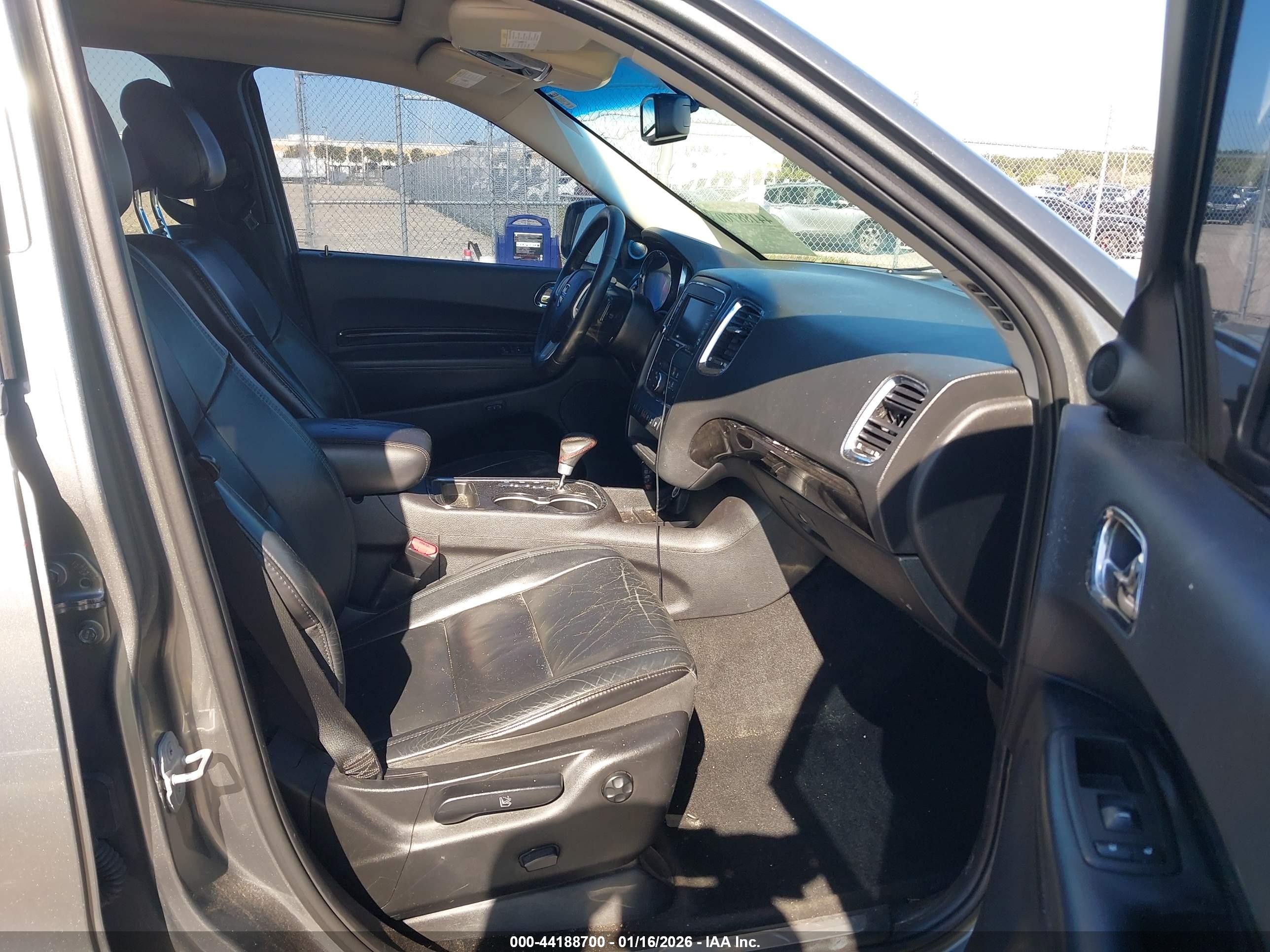2012 Dodge Durango Crew Gray vin: 1C4RDHDGXCC330619