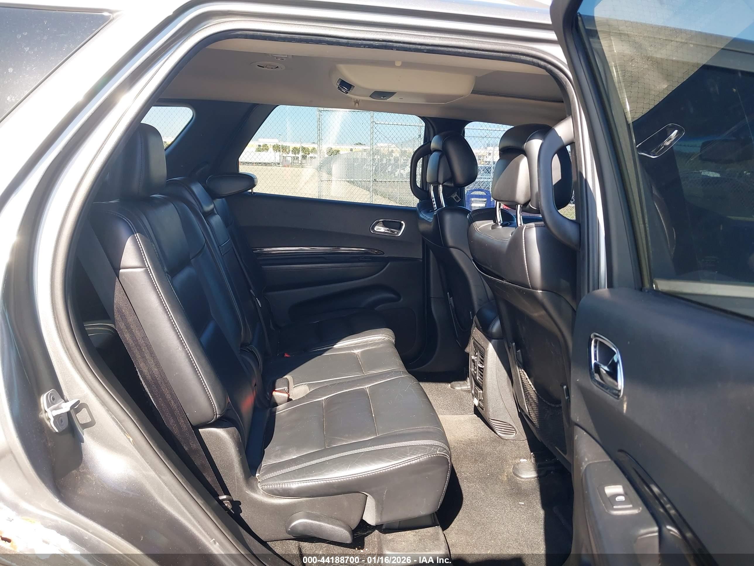 2012 Dodge Durango Crew Gray vin: 1C4RDHDGXCC330619