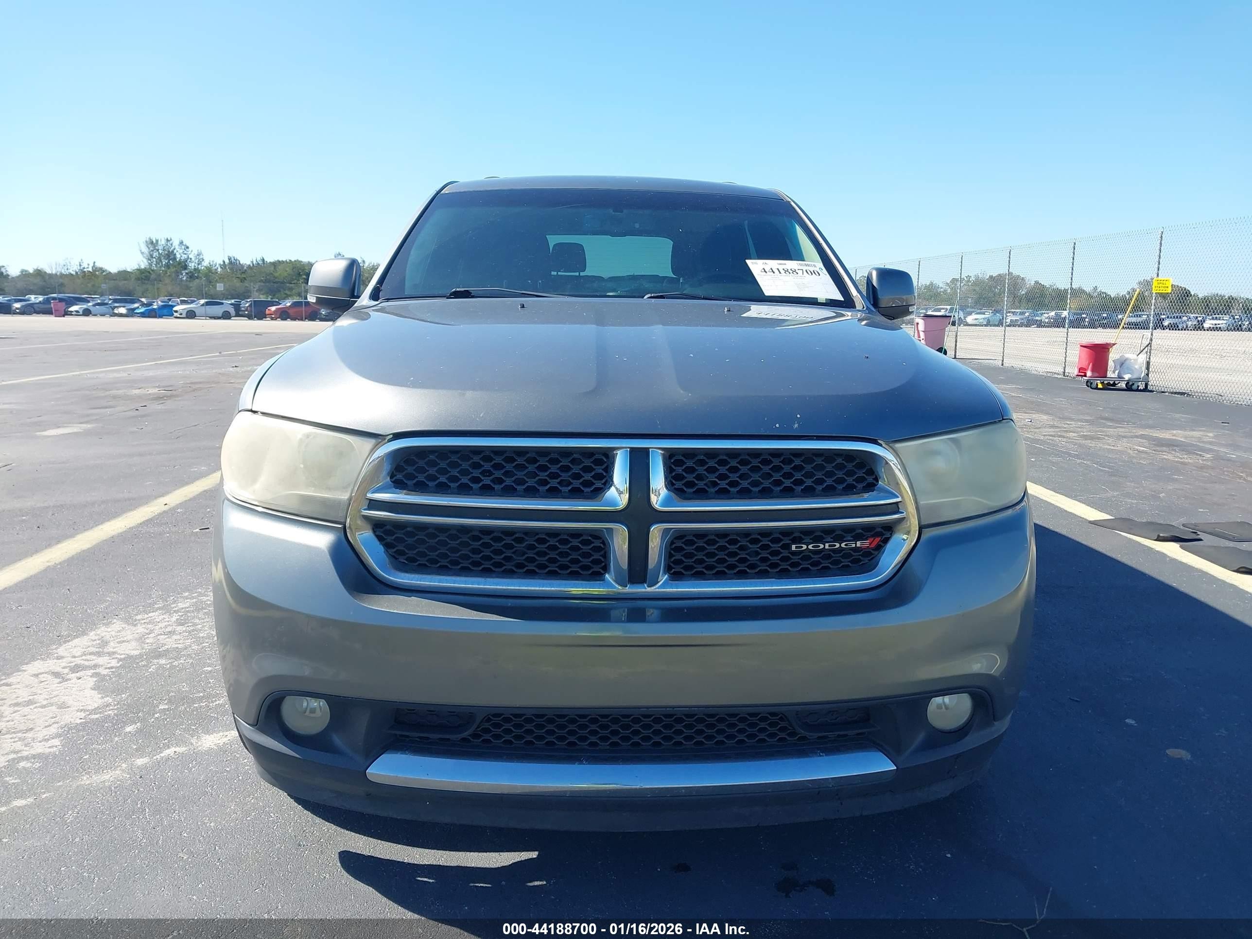 2012 Dodge Durango Crew Gray vin: 1C4RDHDGXCC330619