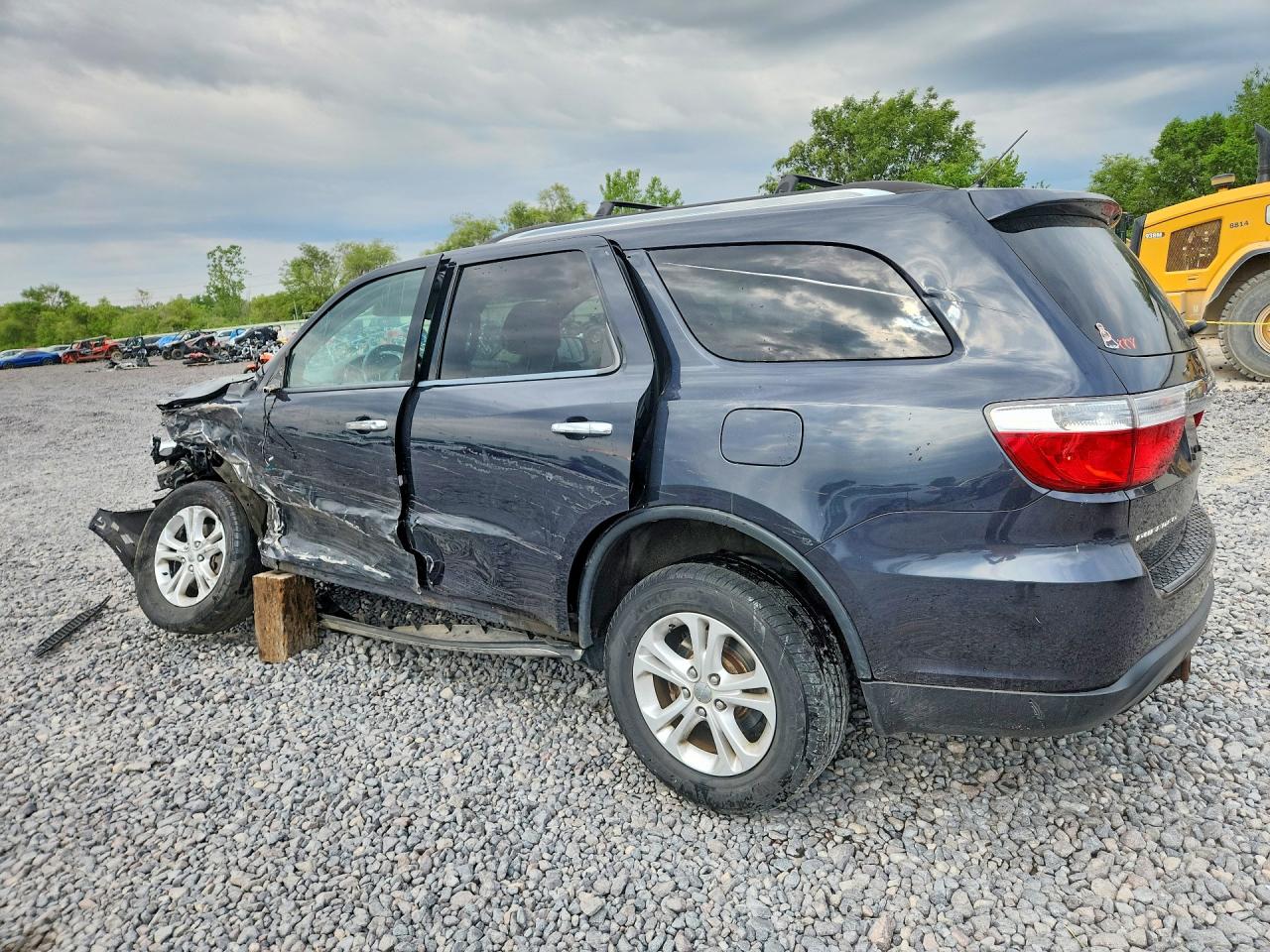2013 Dodge Durango Crew Черный vin: 1C4RDHDGXDC673660