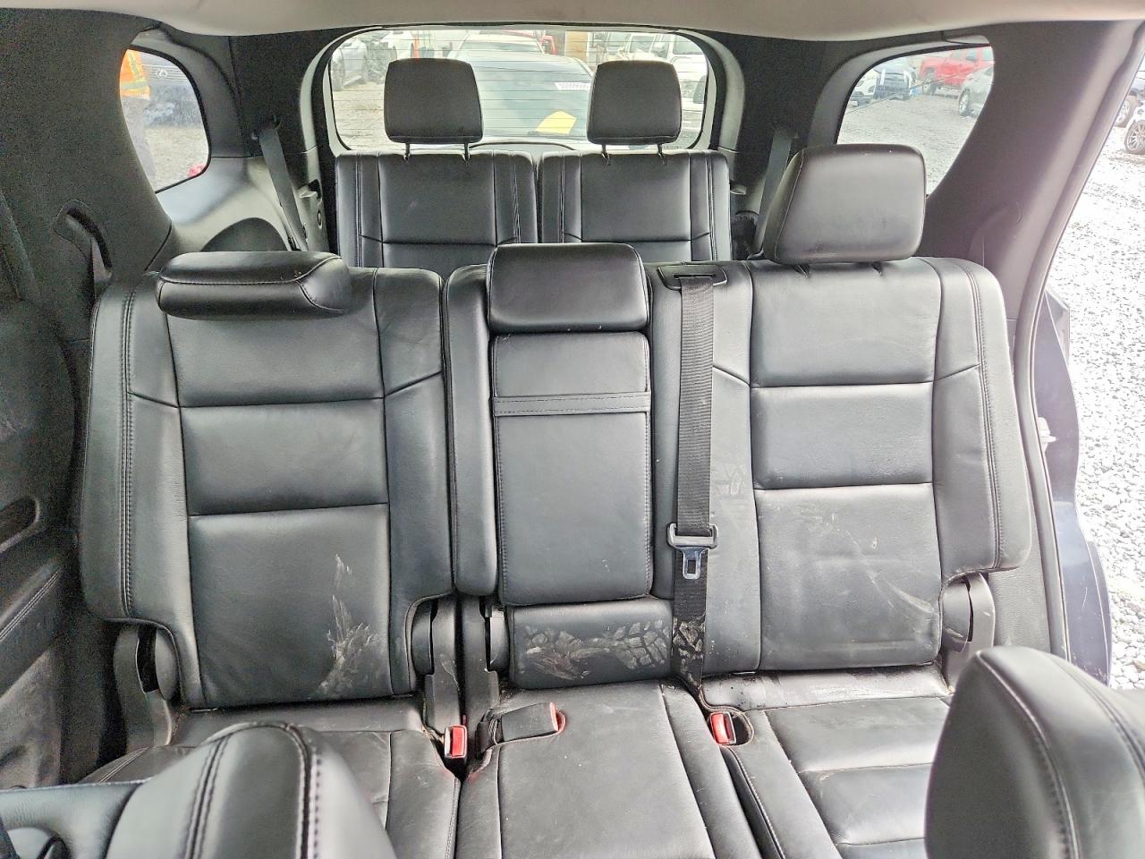 2013 Dodge Durango Crew Черный vin: 1C4RDHDGXDC673660