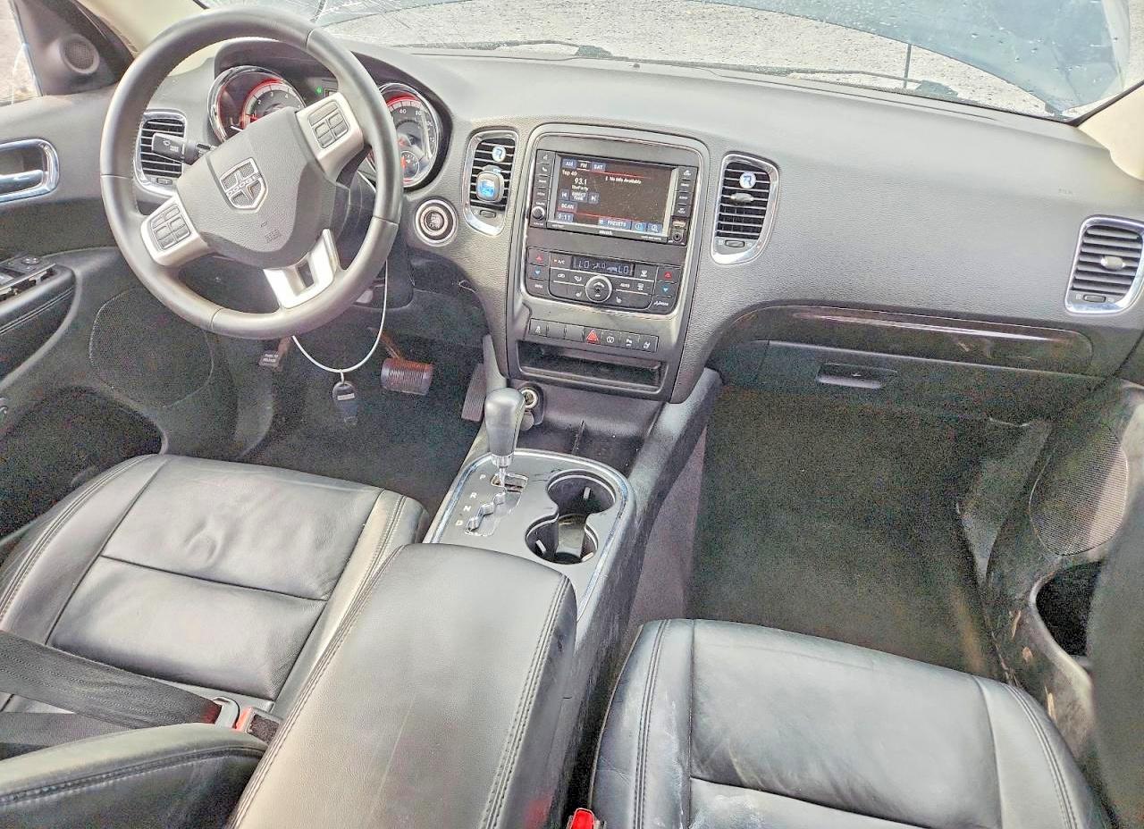 2013 Dodge Durango Crew Черный vin: 1C4RDHDGXDC673660