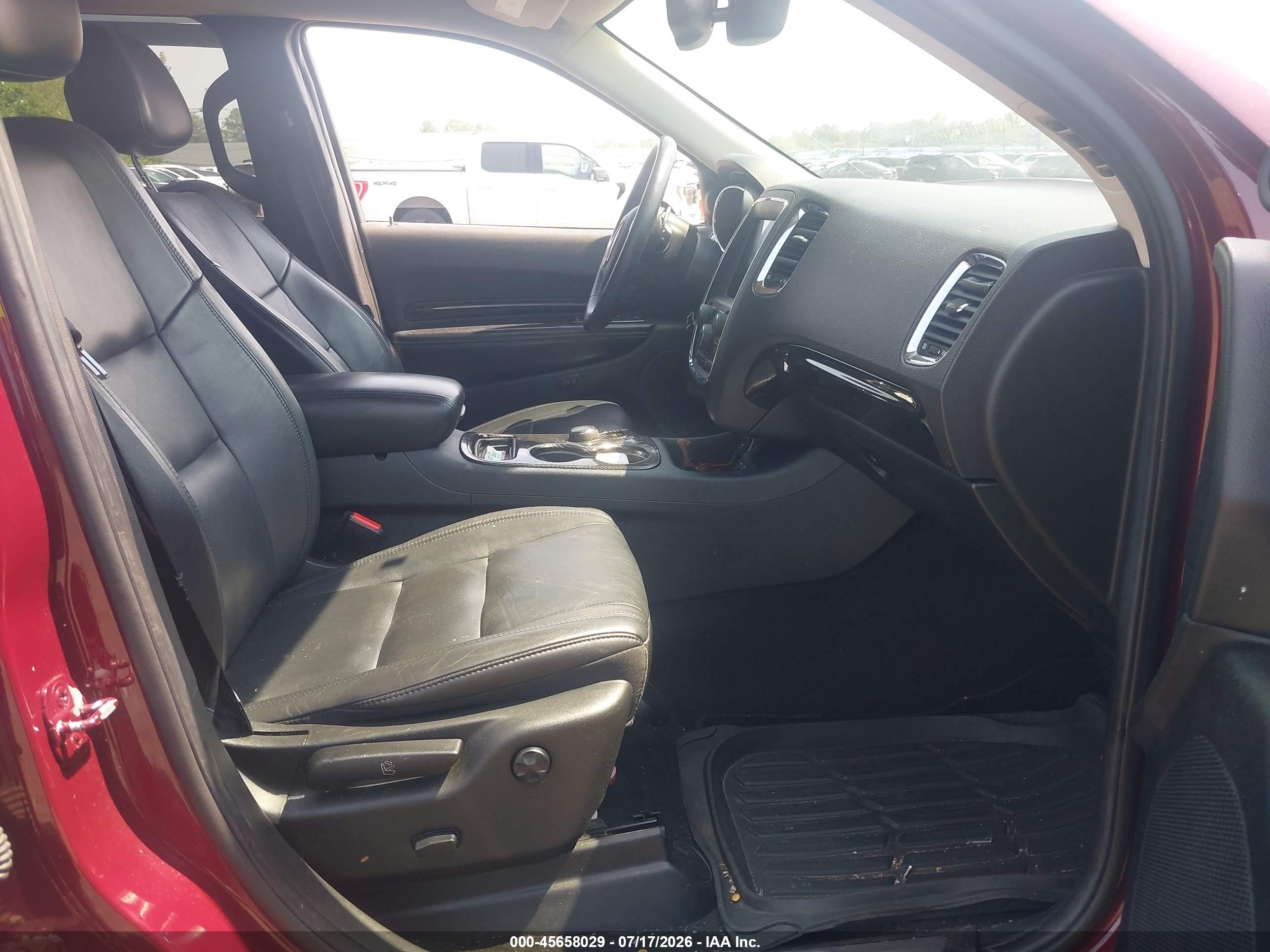 2014 Dodge Durango Limited Red vin: 1C4RDHDGXEC428214