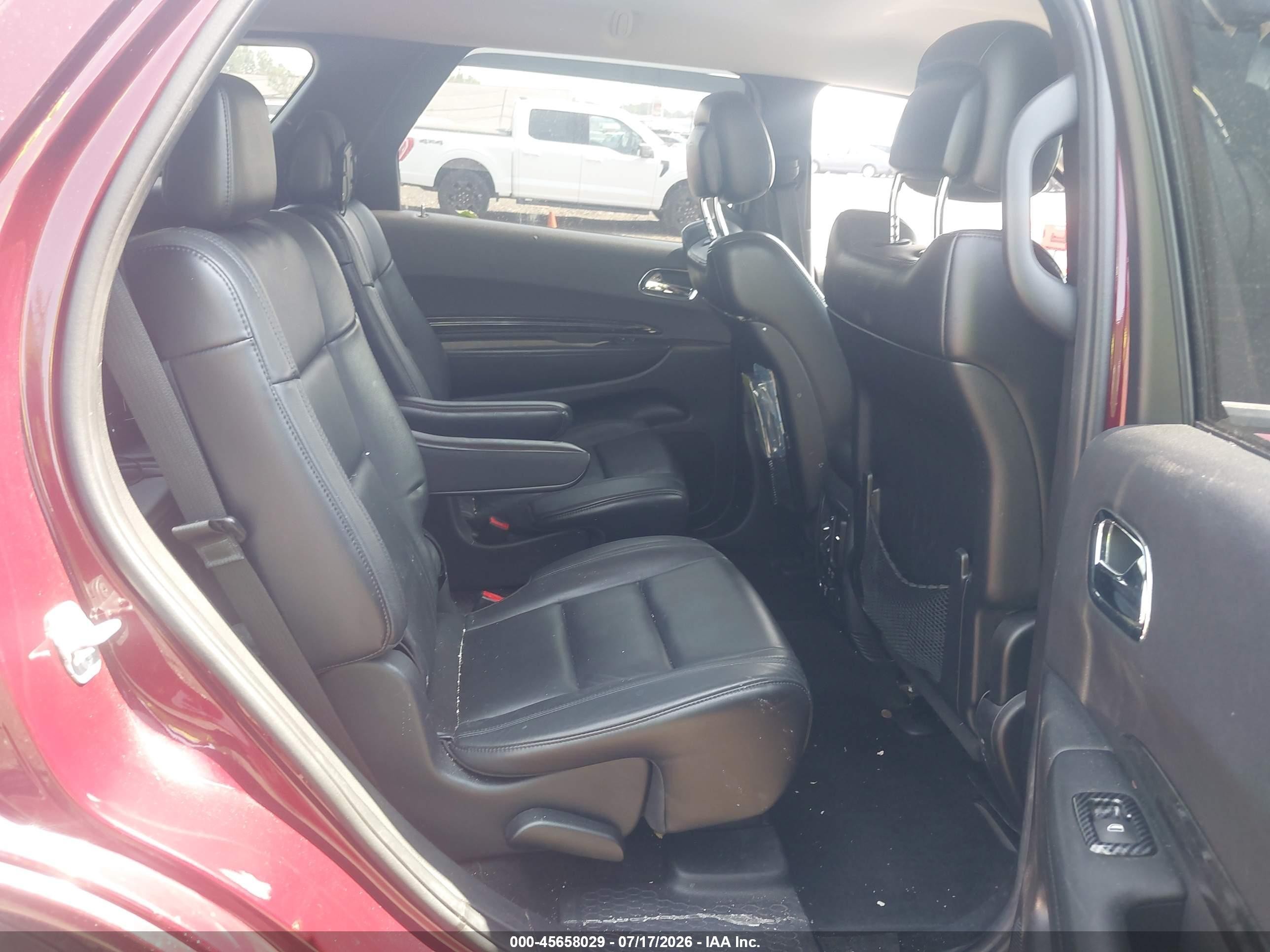 2014 Dodge Durango Limited Red vin: 1C4RDHDGXEC428214