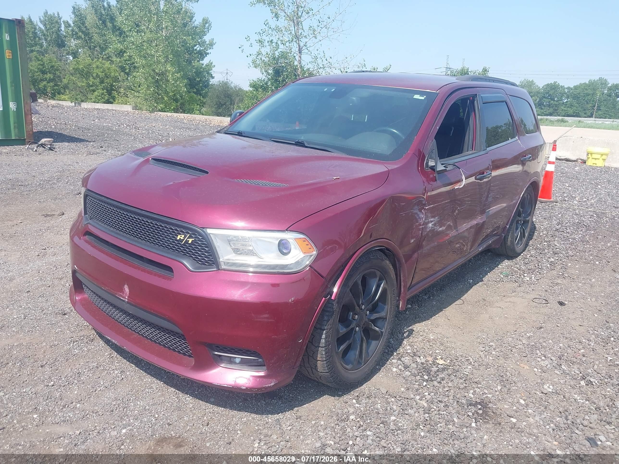 2014 Dodge Durango Limited Red vin: 1C4RDHDGXEC428214