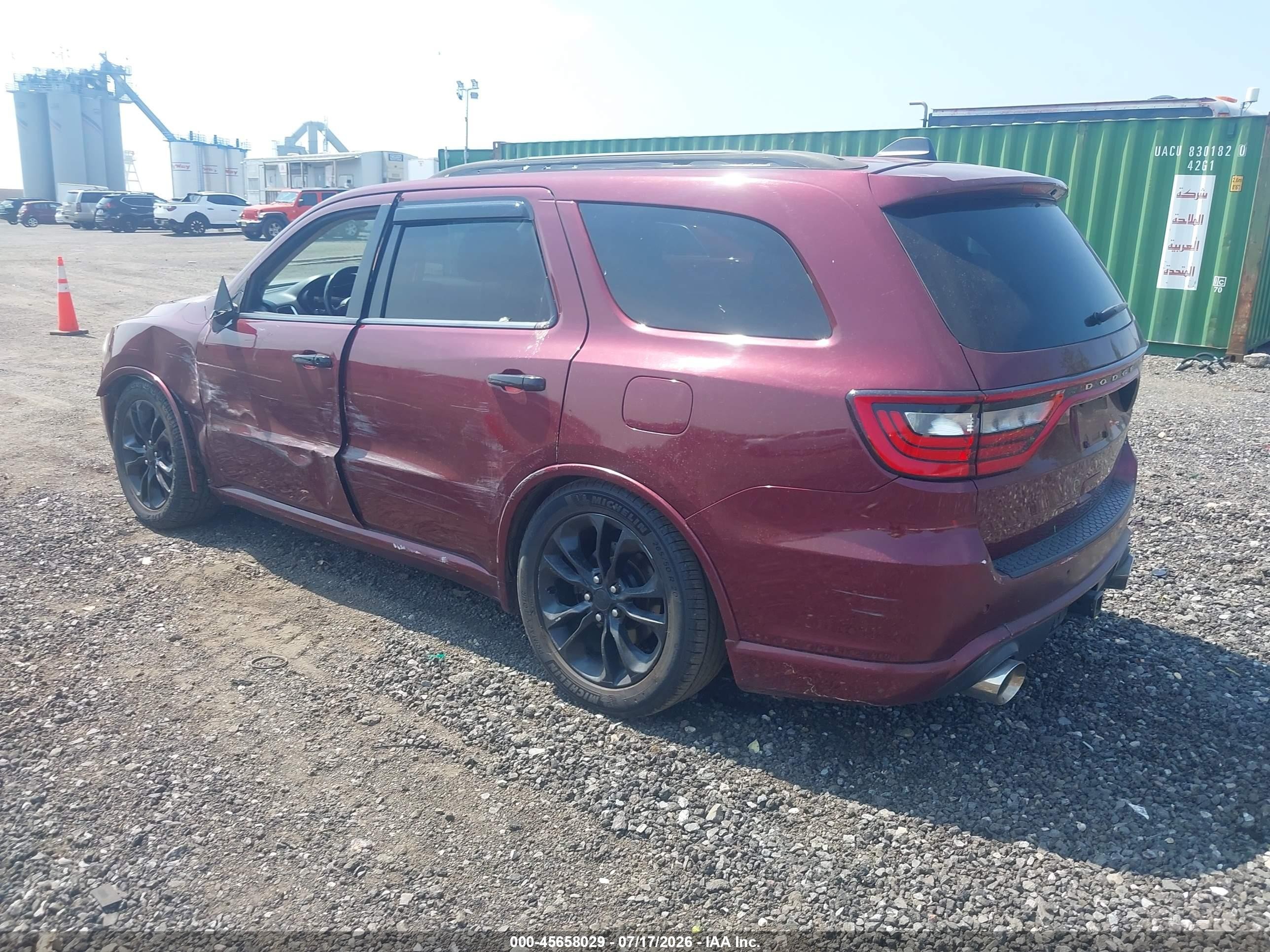 2014 Dodge Durango Limited Red vin: 1C4RDHDGXEC428214