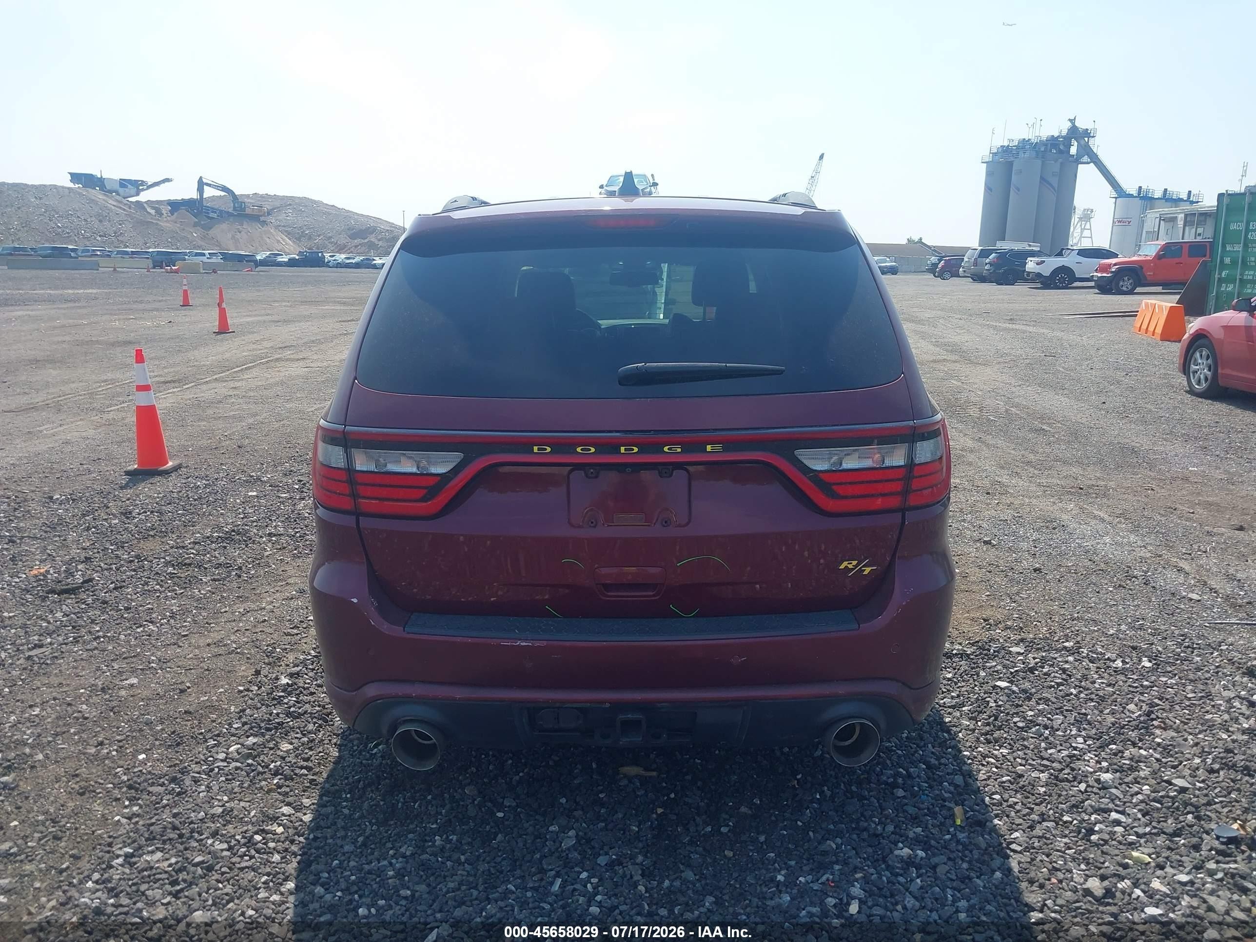 2014 Dodge Durango Limited Red vin: 1C4RDHDGXEC428214