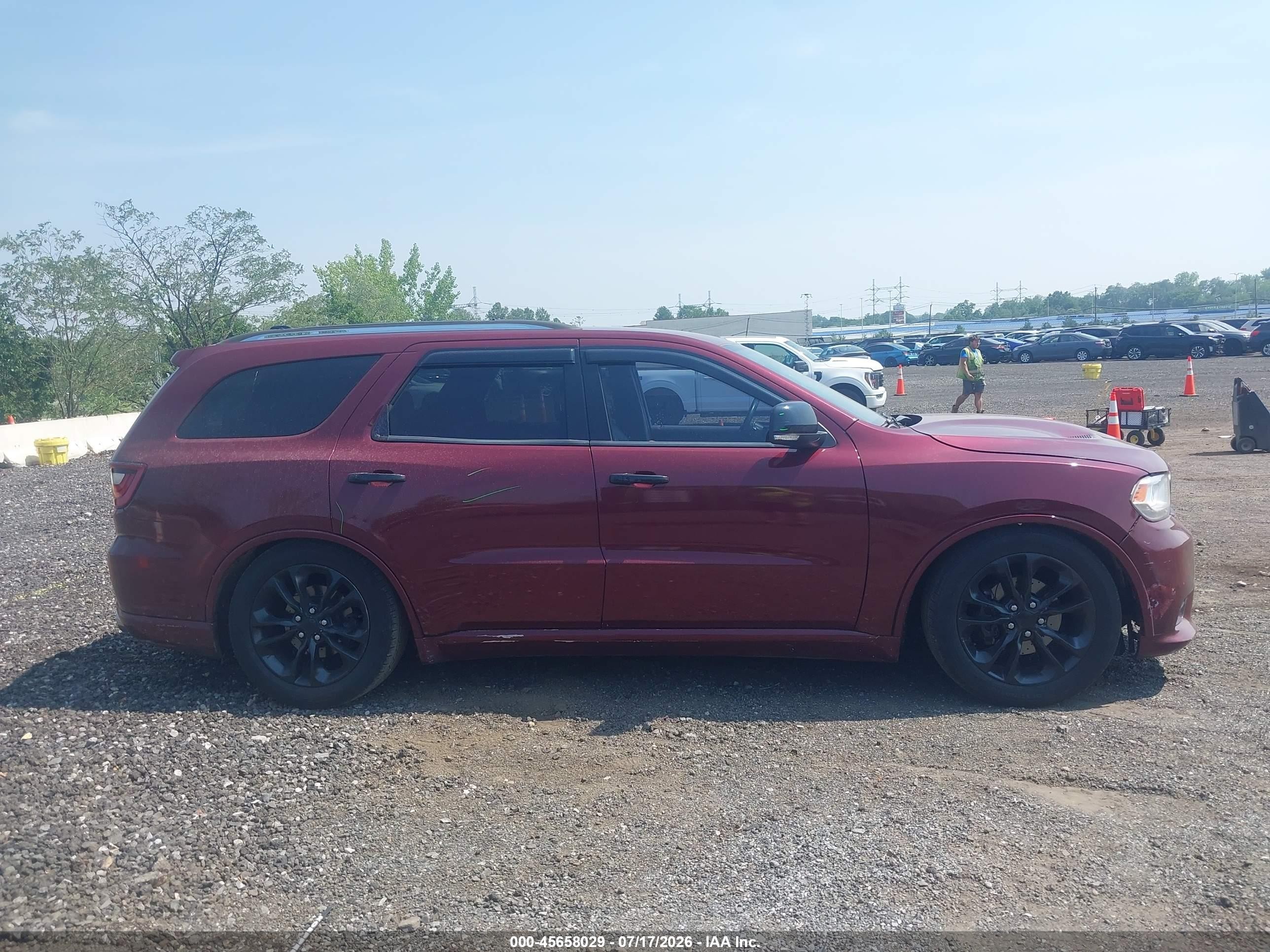 2014 Dodge Durango Limited Red vin: 1C4RDHDGXEC428214