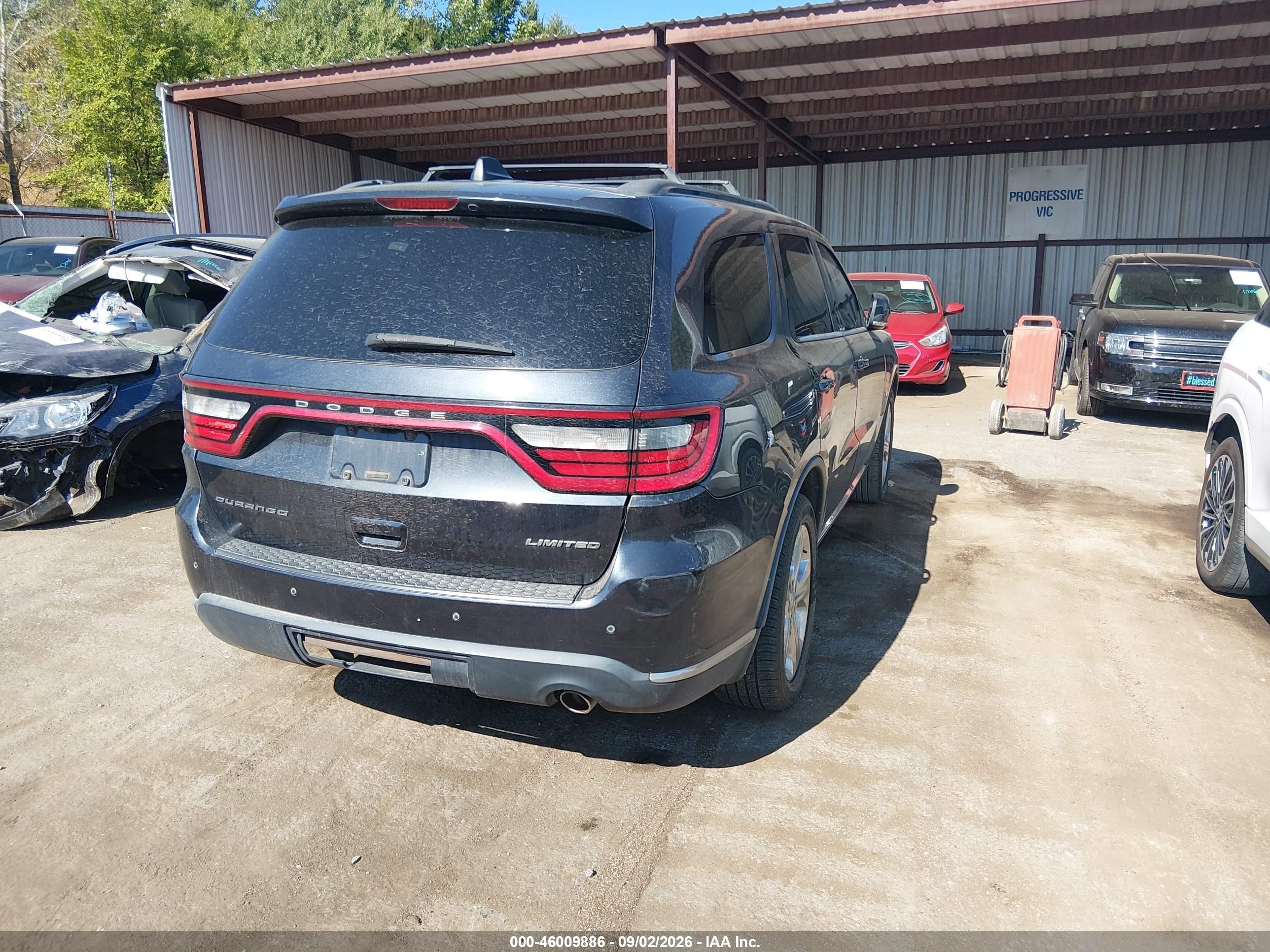 2014 Dodge Durango Limited Gray vin: 1C4RDHDGXEC446048
