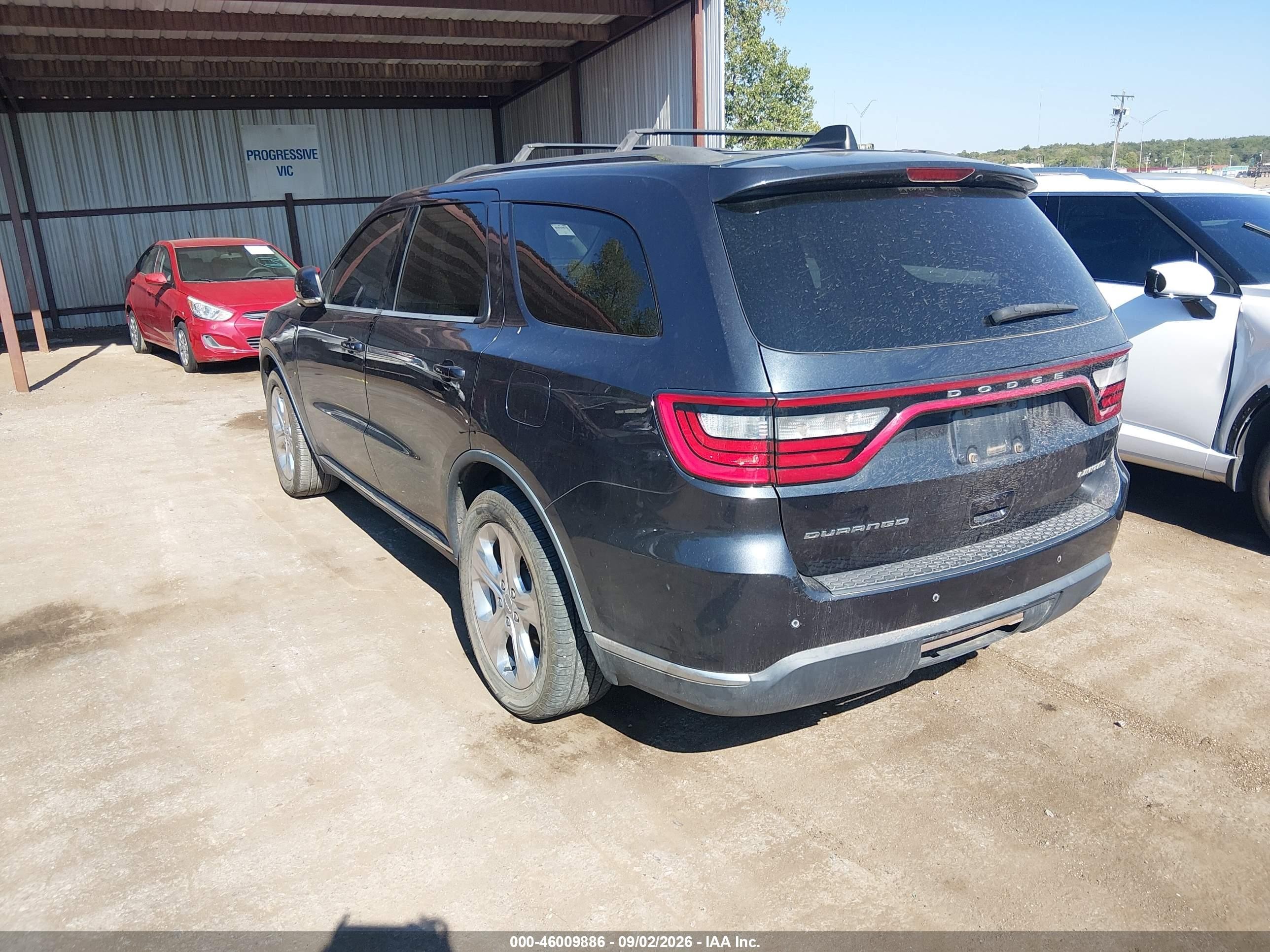 2014 Dodge Durango Limited Gray vin: 1C4RDHDGXEC446048