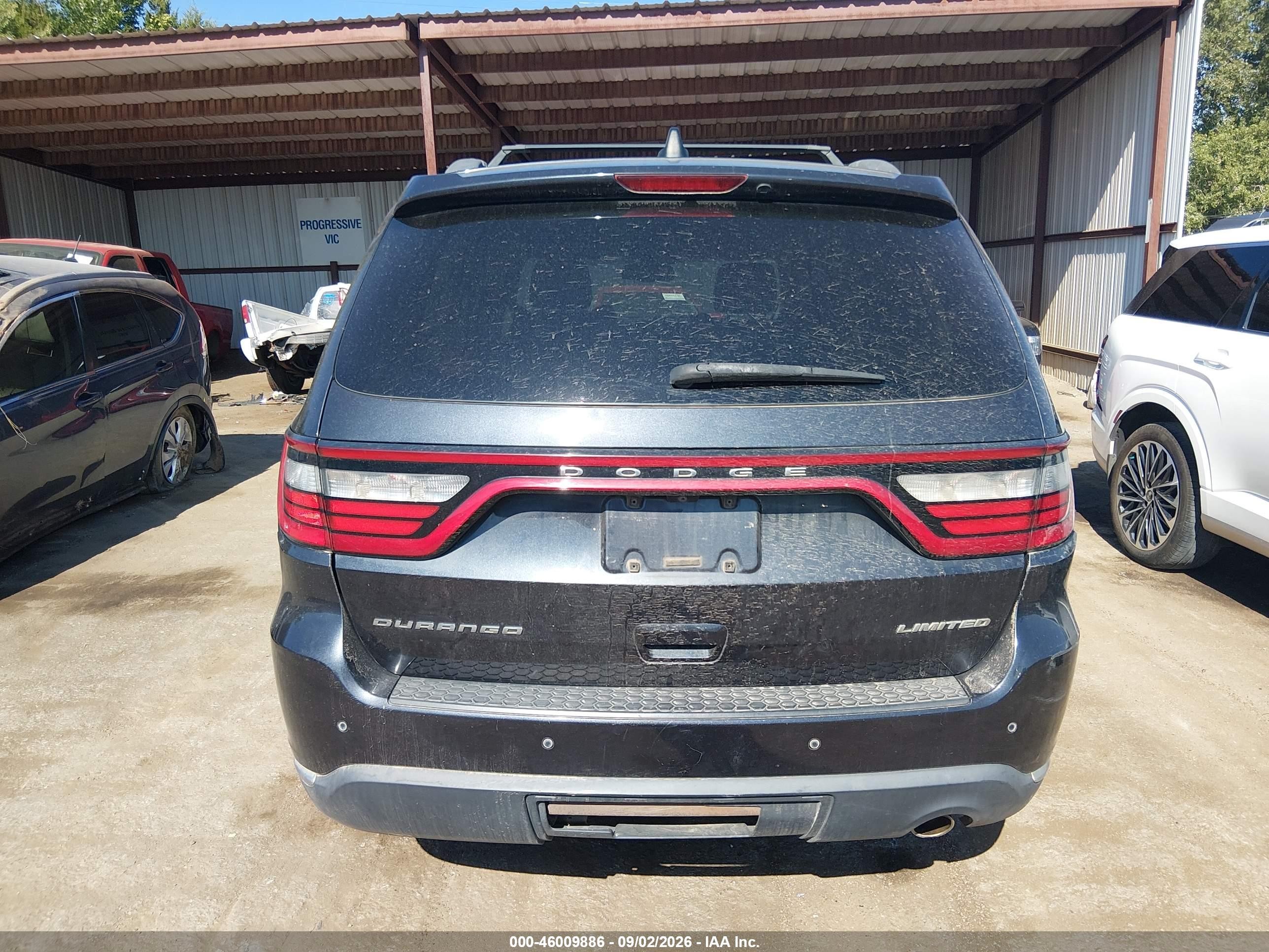 2014 Dodge Durango Limited Gray vin: 1C4RDHDGXEC446048