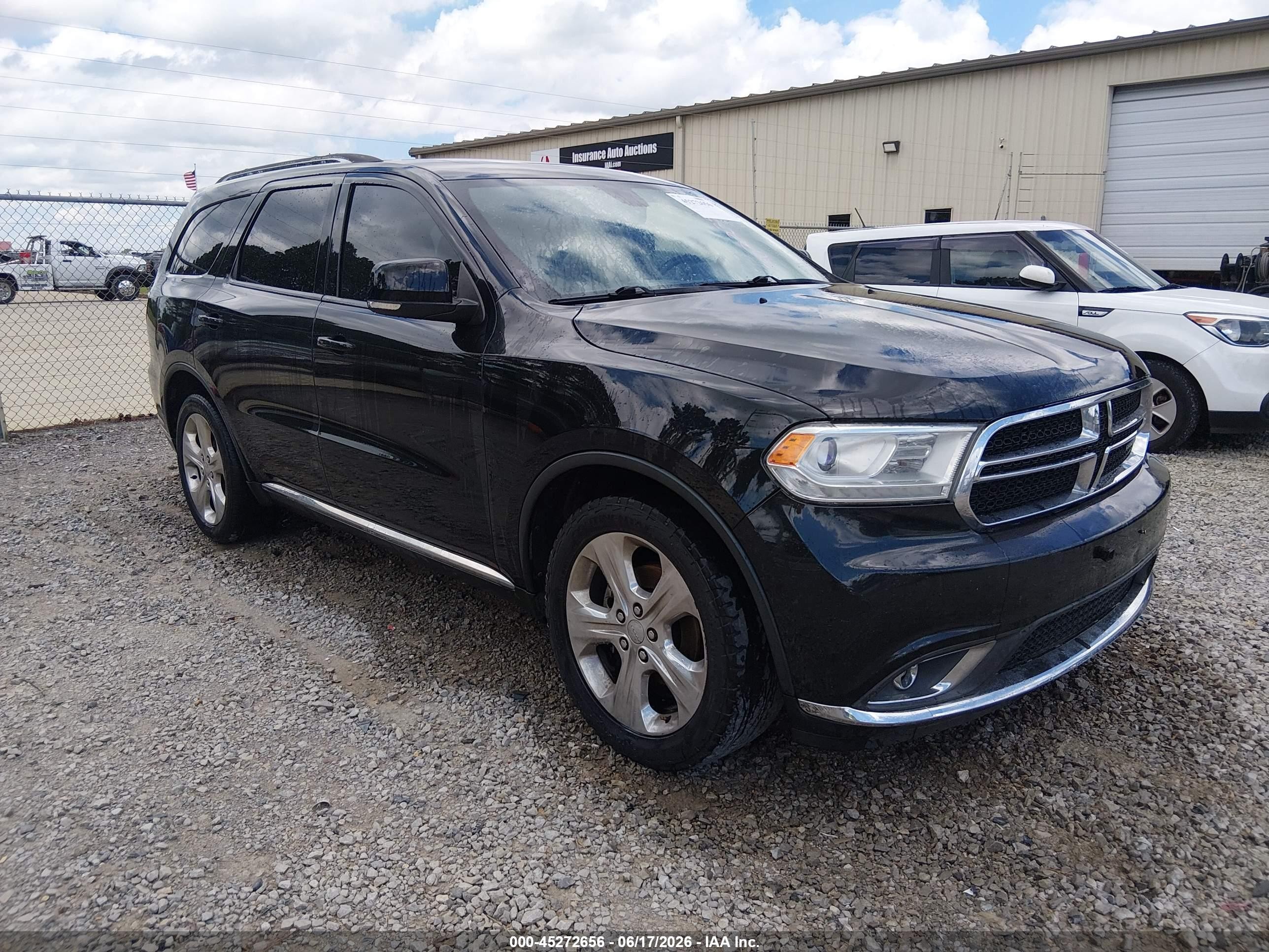 2014 Dodge Durango Limited Black vin: 1C4RDHDGXEC503235