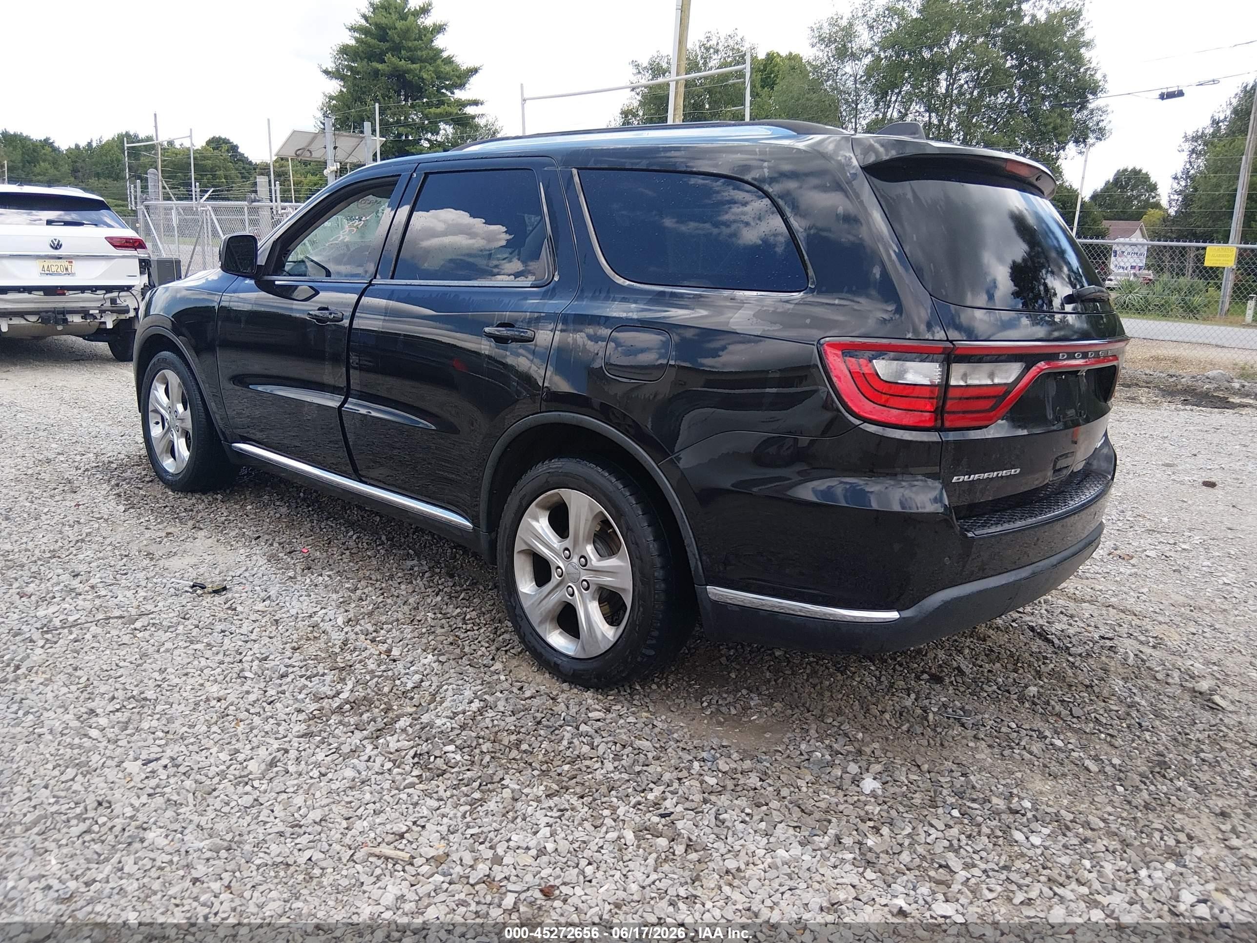 2014 Dodge Durango Limited Black vin: 1C4RDHDGXEC503235