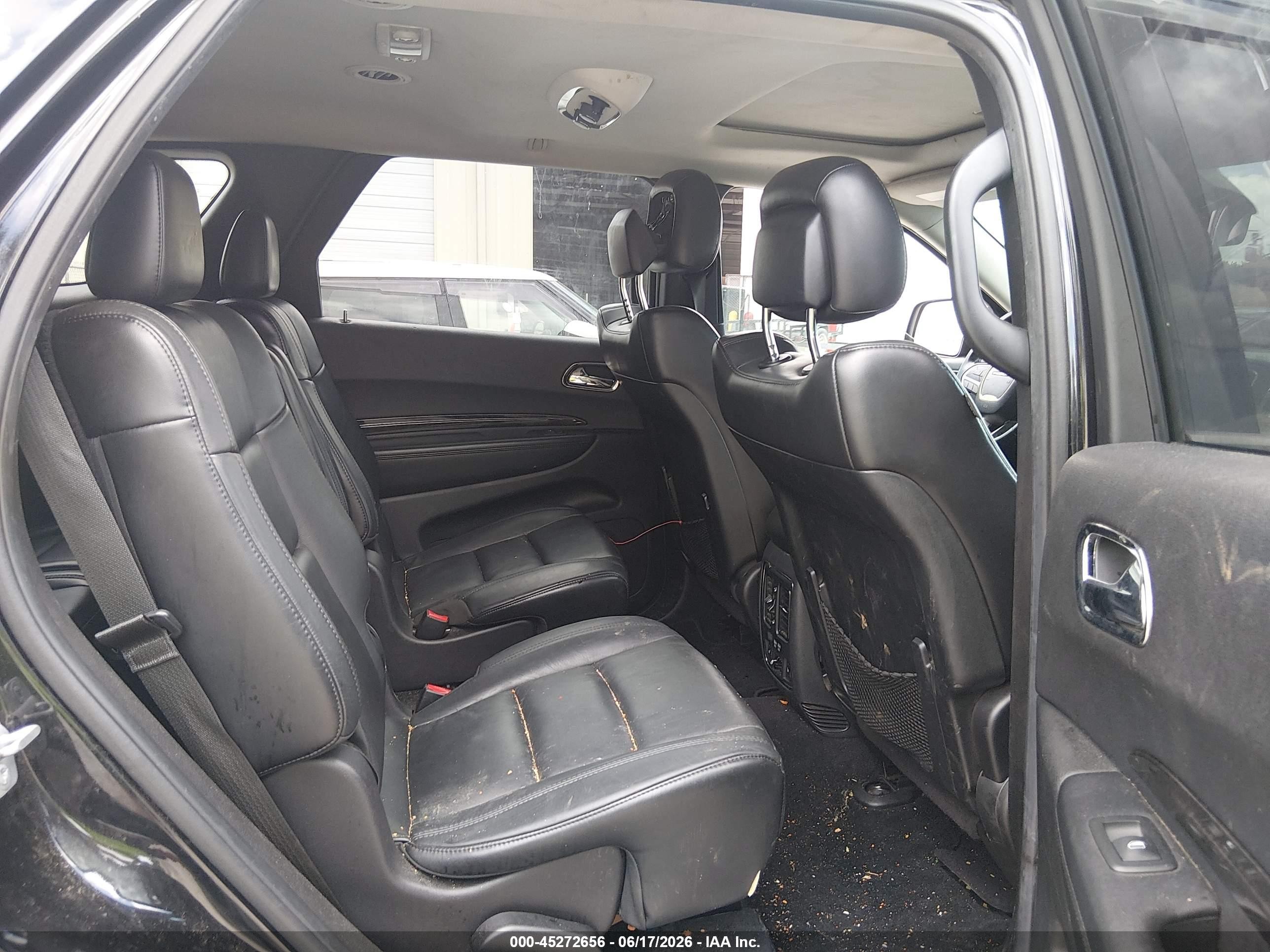 2014 Dodge Durango Limited Black vin: 1C4RDHDGXEC503235