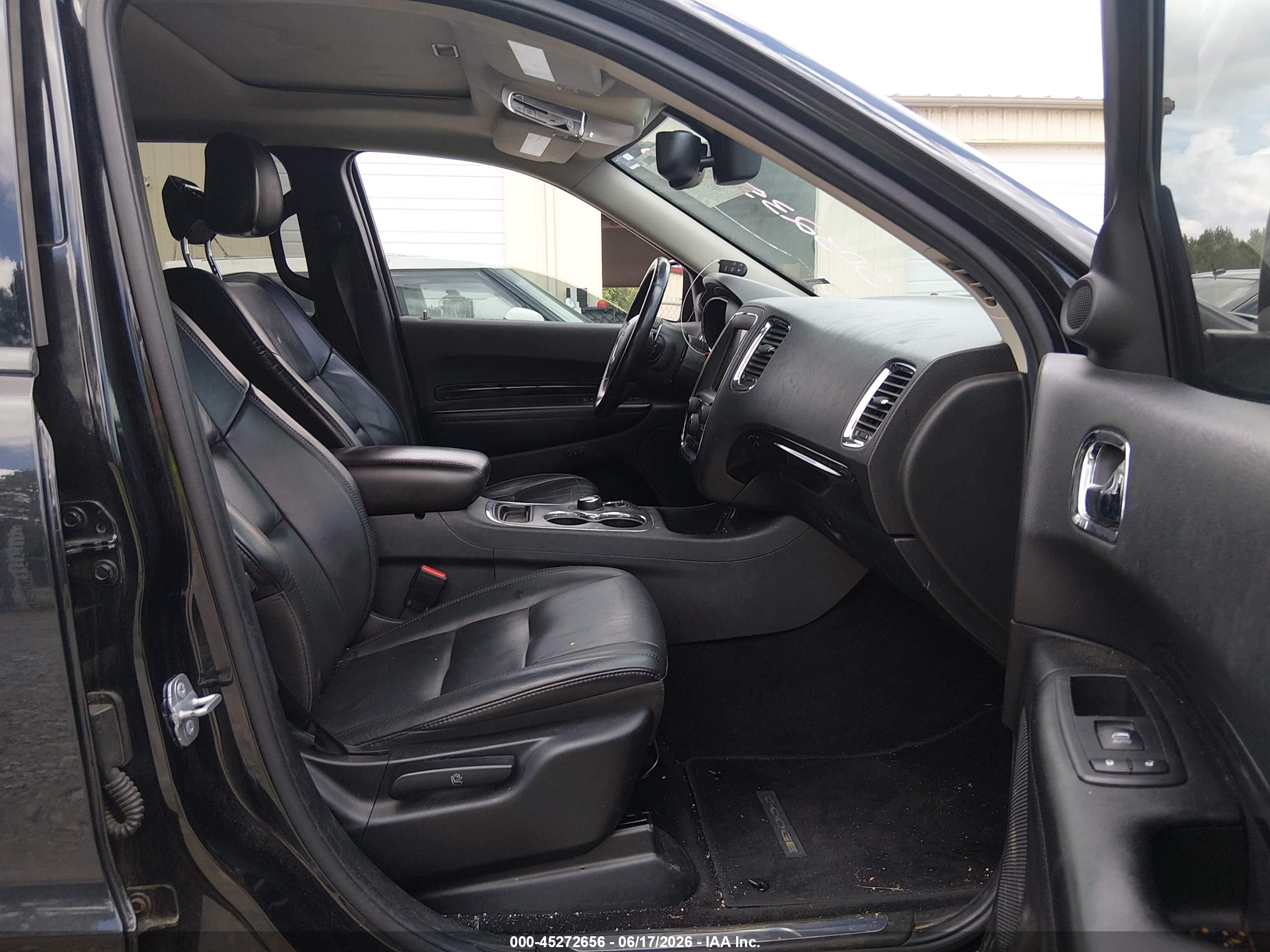 2014 Dodge Durango Limited Black vin: 1C4RDHDGXEC503235