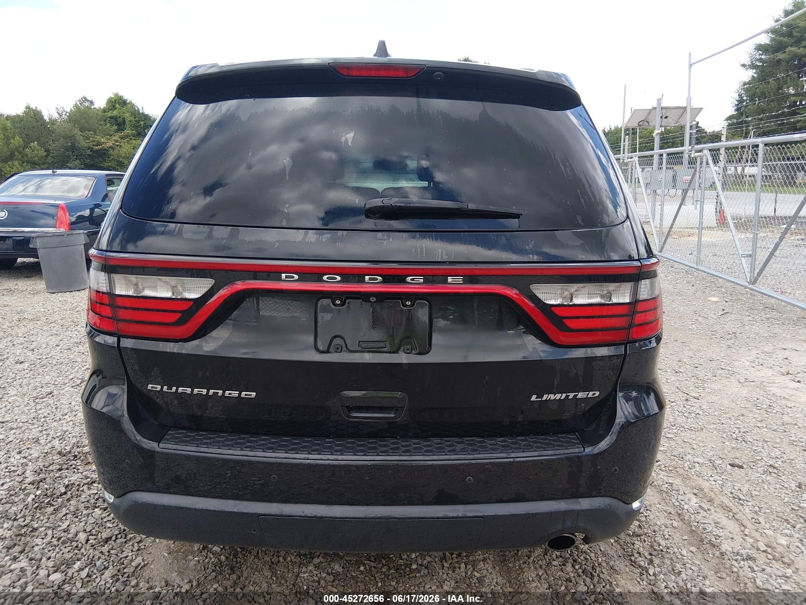 2014 Dodge Durango Limited Black vin: 1C4RDHDGXEC503235