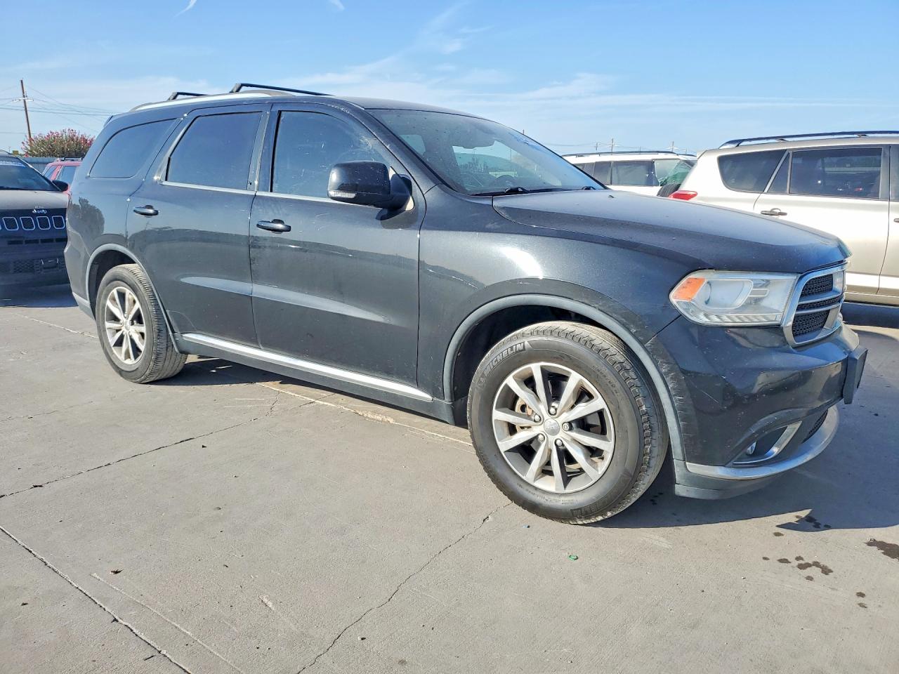 2015 Dodge Durango Limited Серый vin: 1C4RDHDGXFC186378