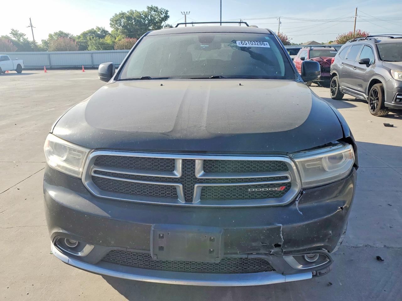 2015 Dodge Durango Limited Серый vin: 1C4RDHDGXFC186378