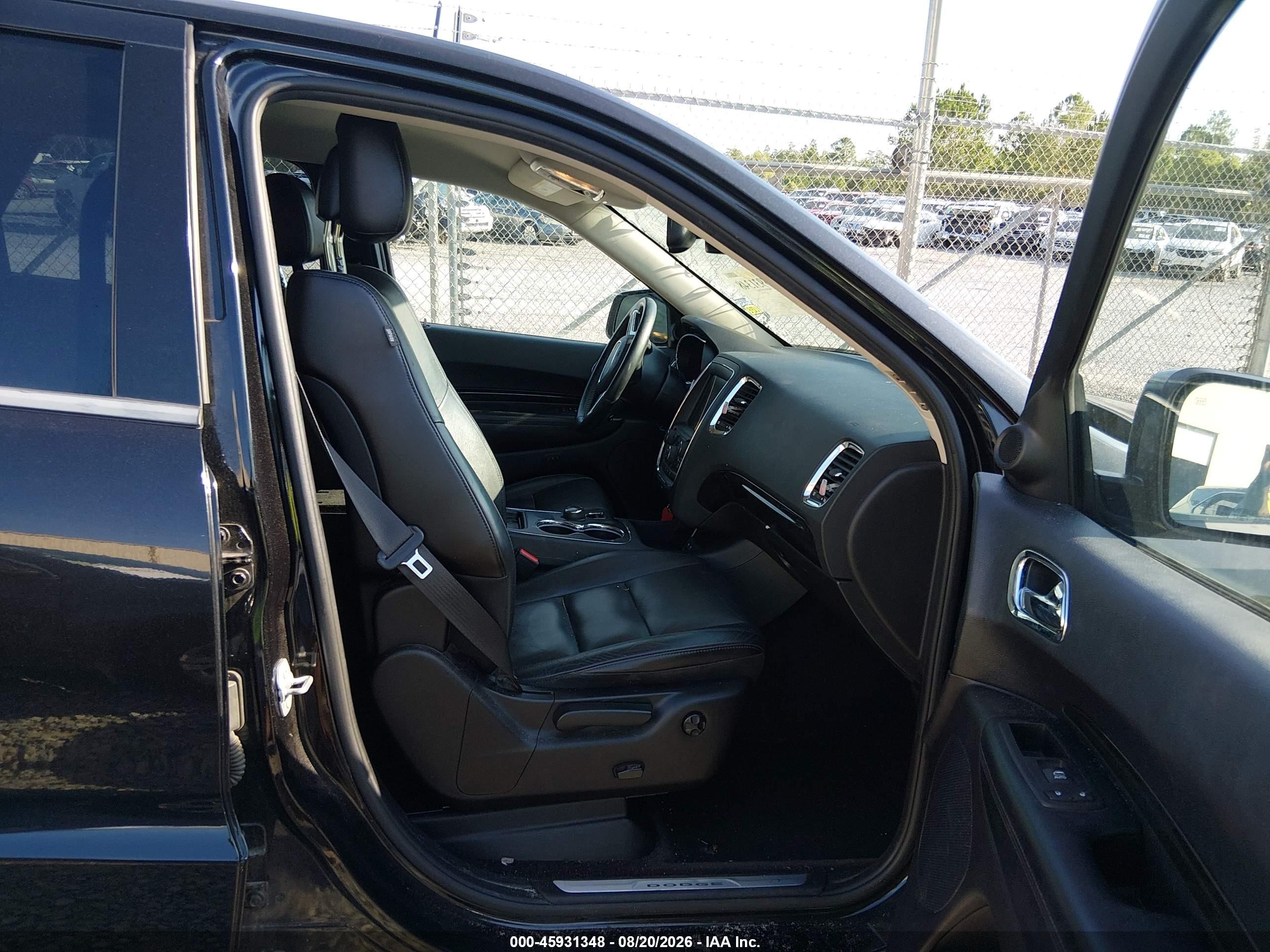 2015 Dodge Durango Limited Black vin: 1C4RDHDGXFC239516