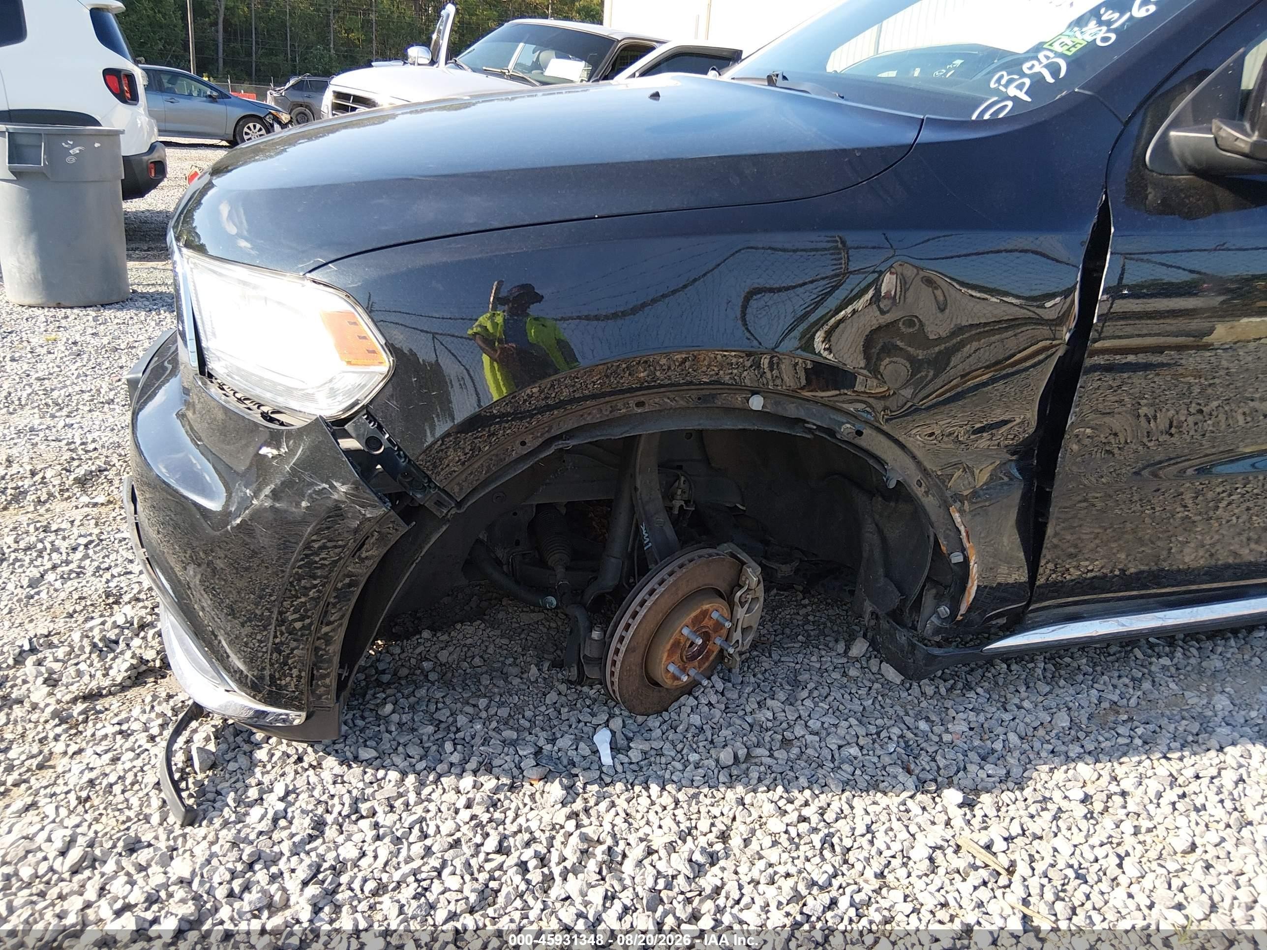 2015 Dodge Durango Limited Black vin: 1C4RDHDGXFC239516