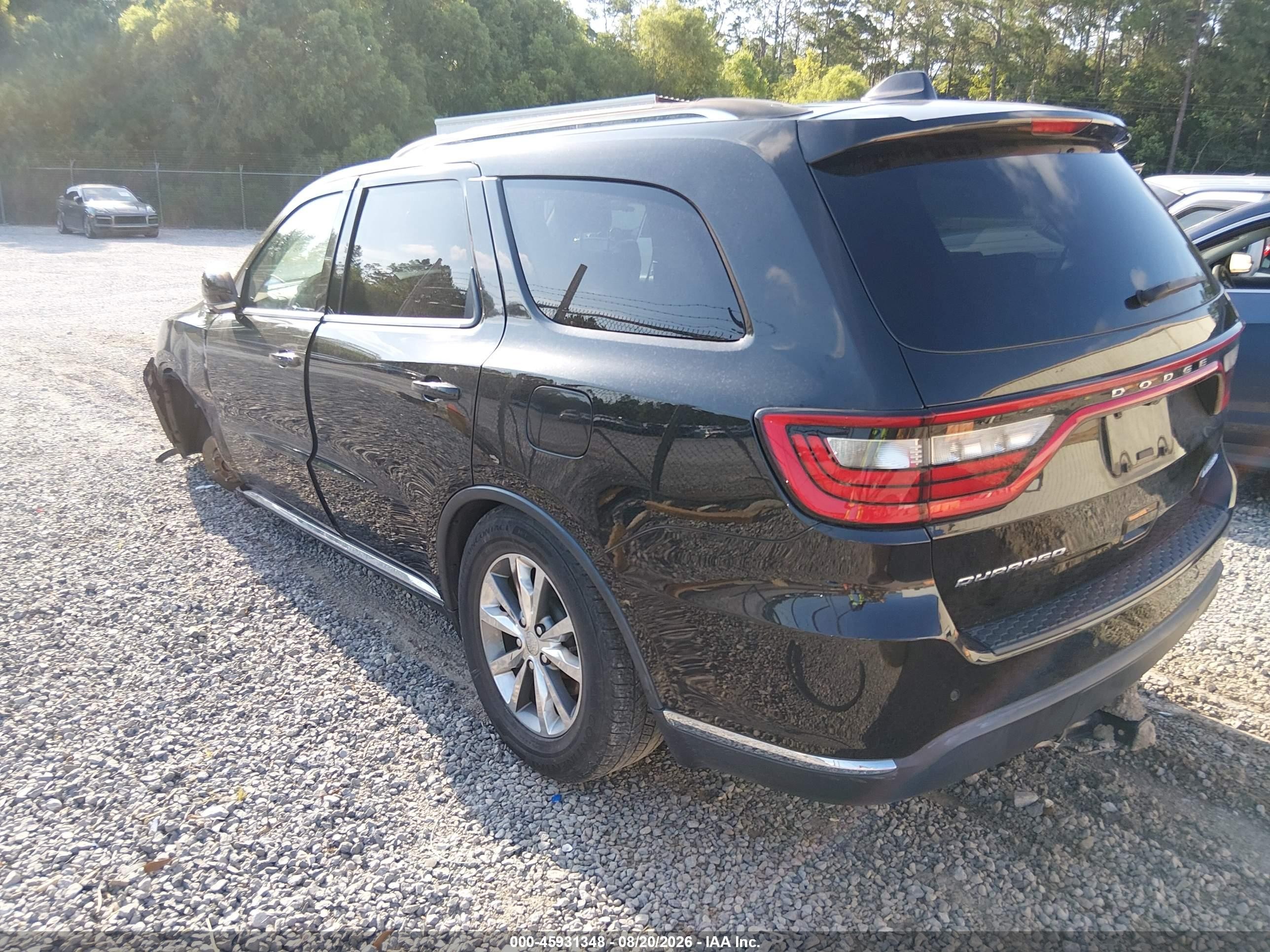 2015 Dodge Durango Limited Black vin: 1C4RDHDGXFC239516