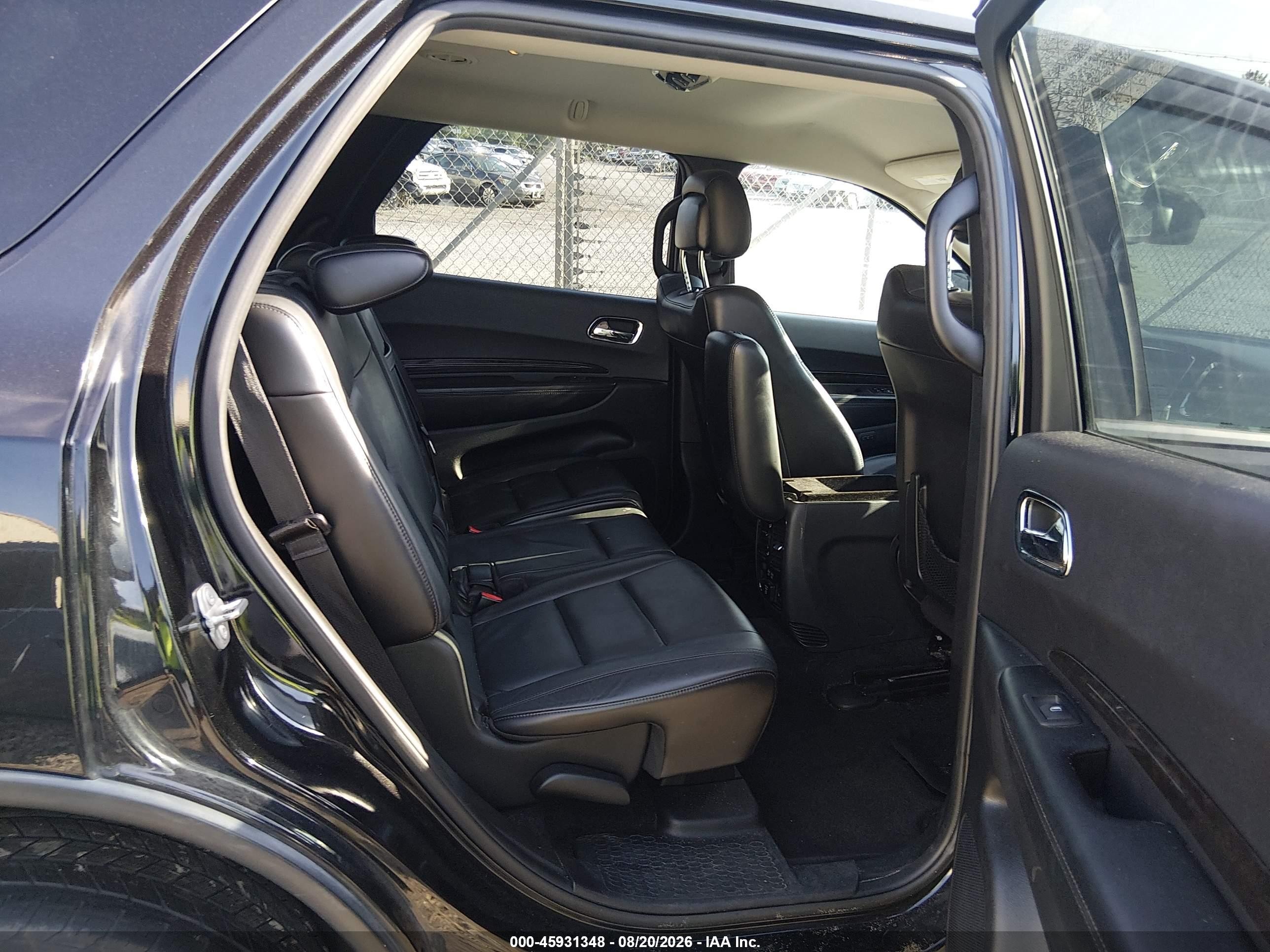 2015 Dodge Durango Limited Black vin: 1C4RDHDGXFC239516