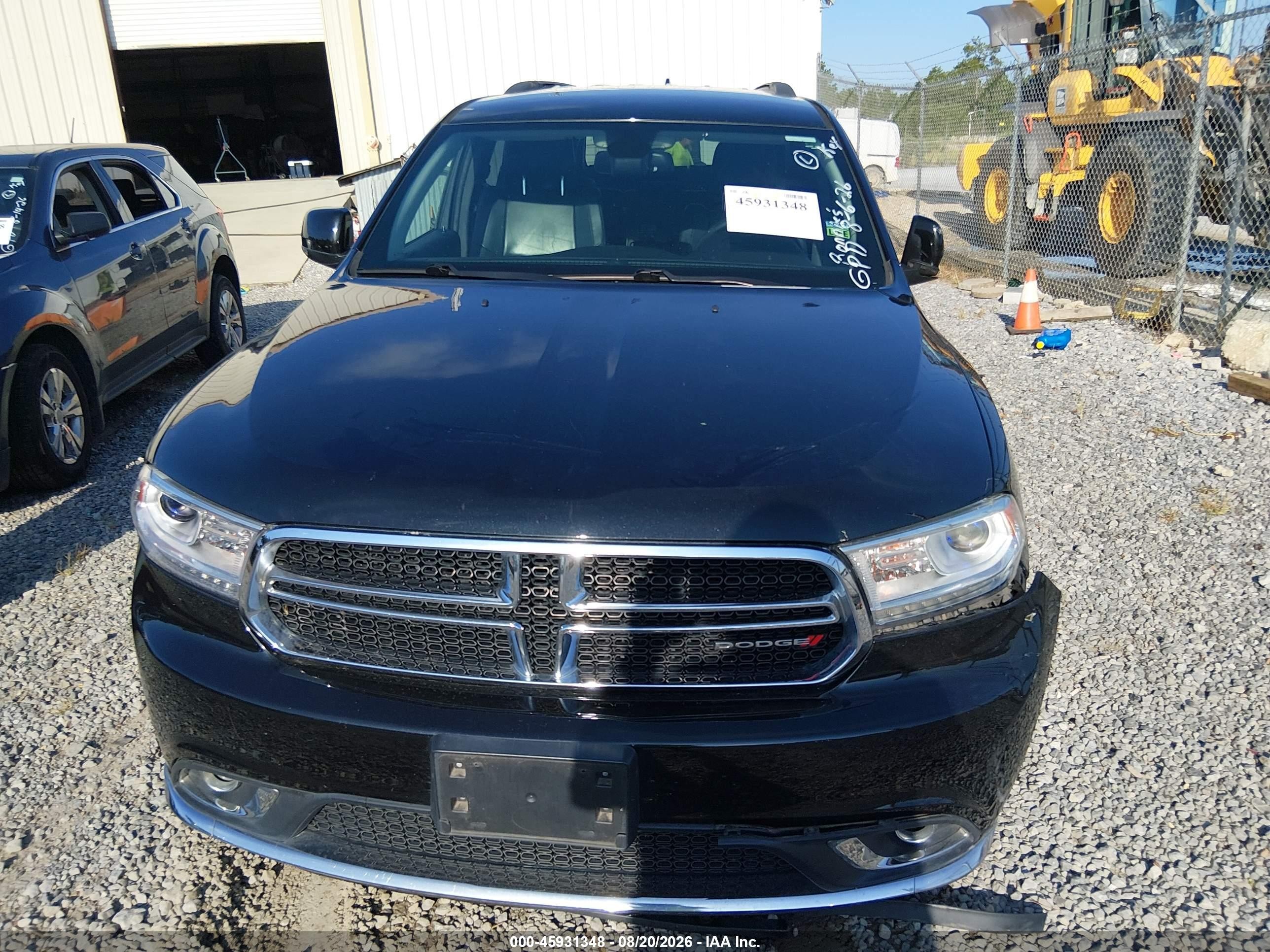 2015 Dodge Durango Limited Black vin: 1C4RDHDGXFC239516