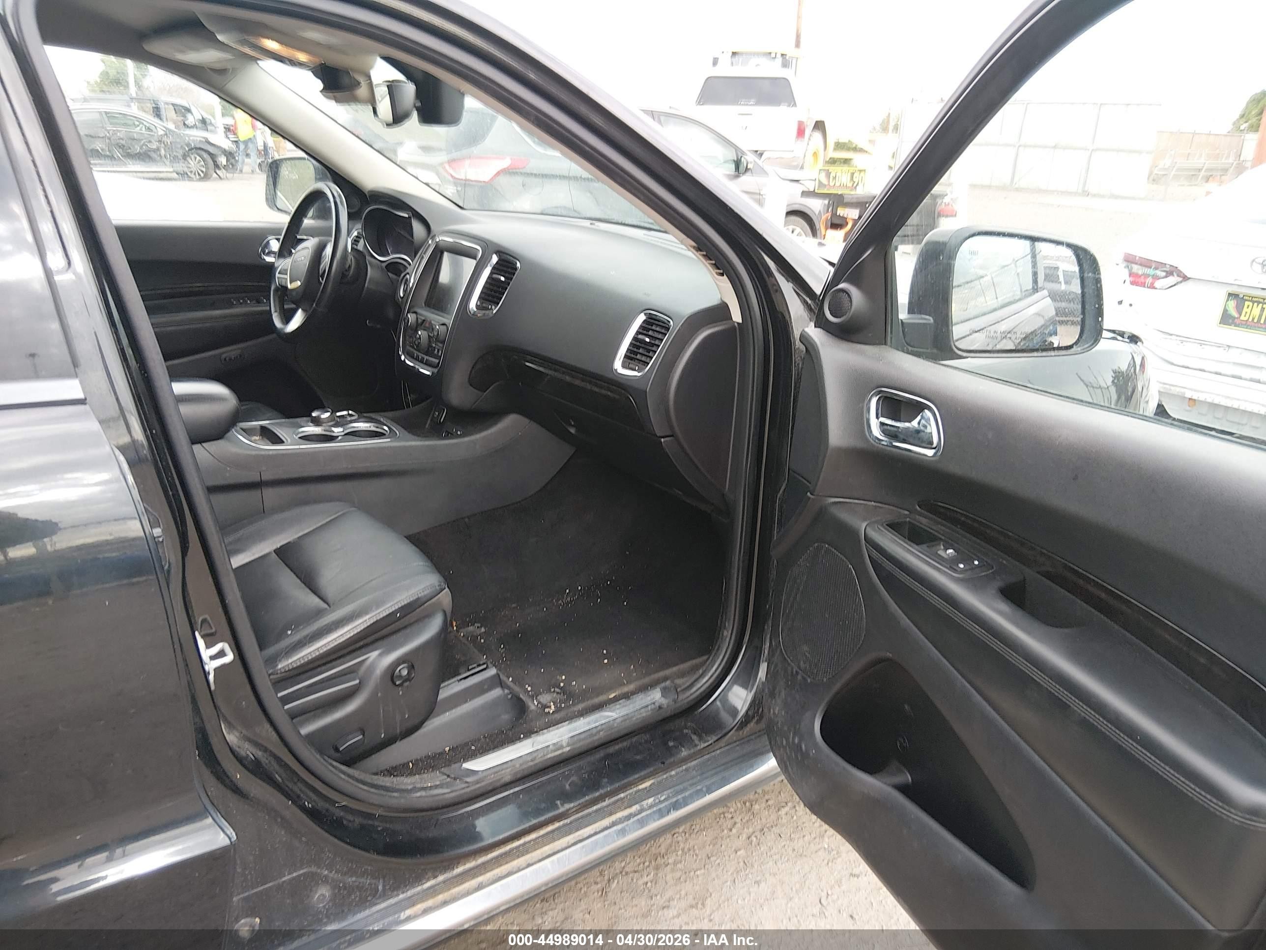 2015 Dodge Durango Limited Black vin: 1C4RDHDGXFC765984