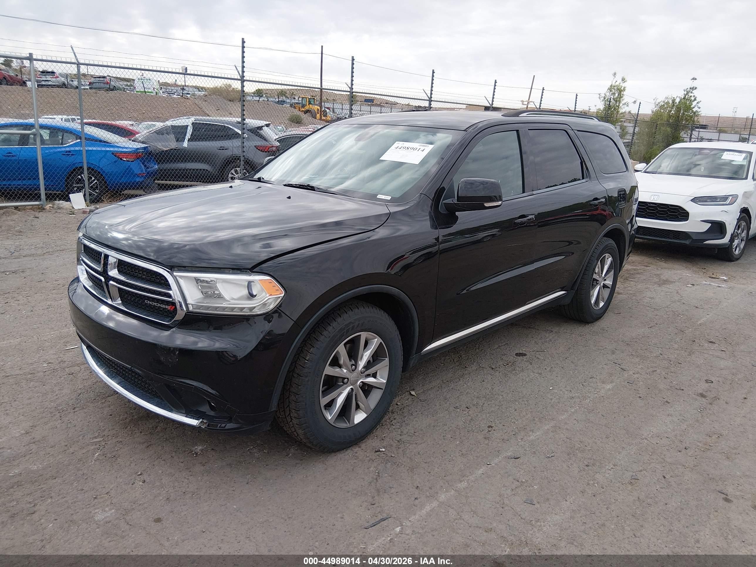 2015 Dodge Durango Limited Black vin: 1C4RDHDGXFC765984