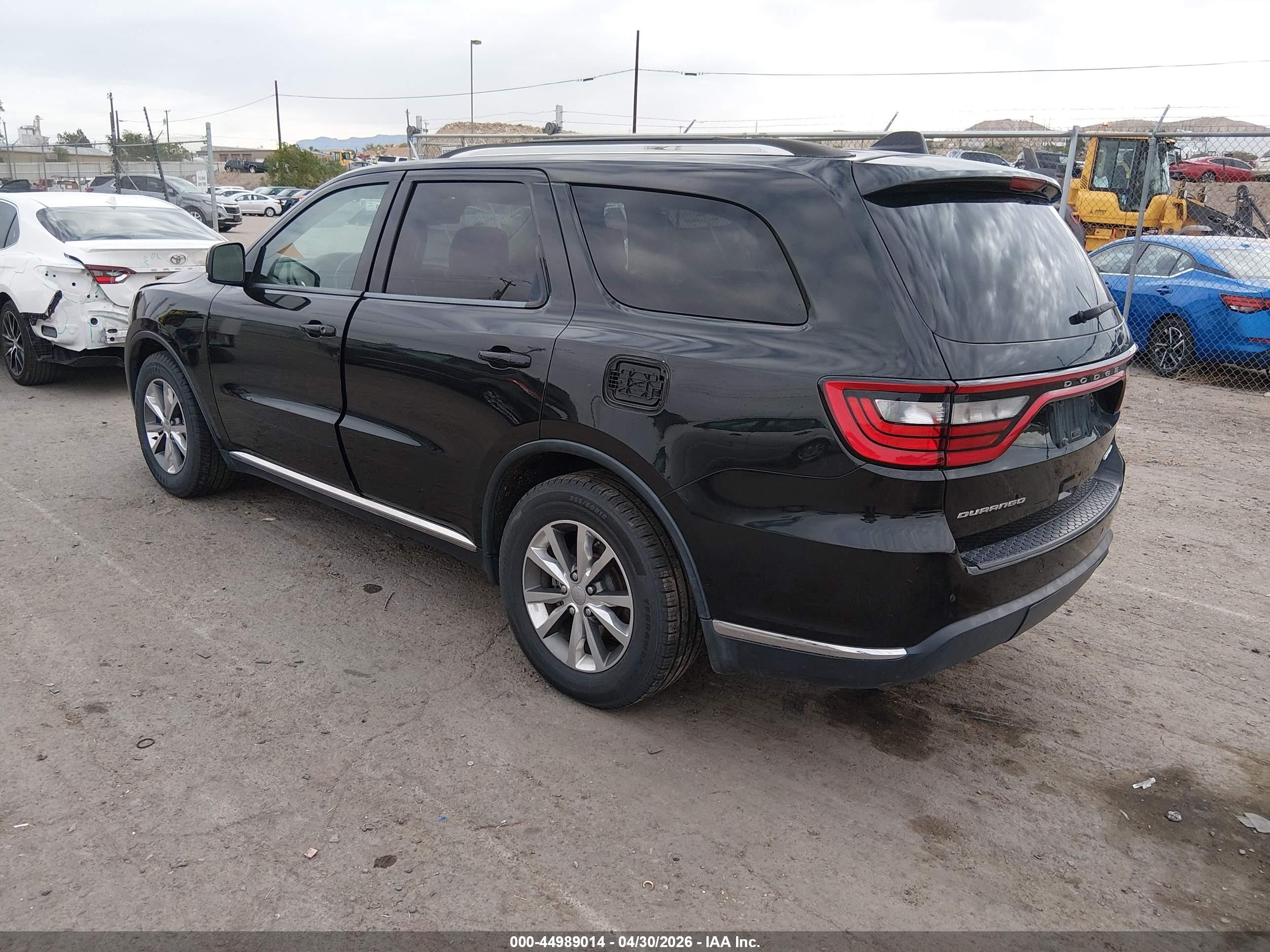 2015 Dodge Durango Limited Black vin: 1C4RDHDGXFC765984