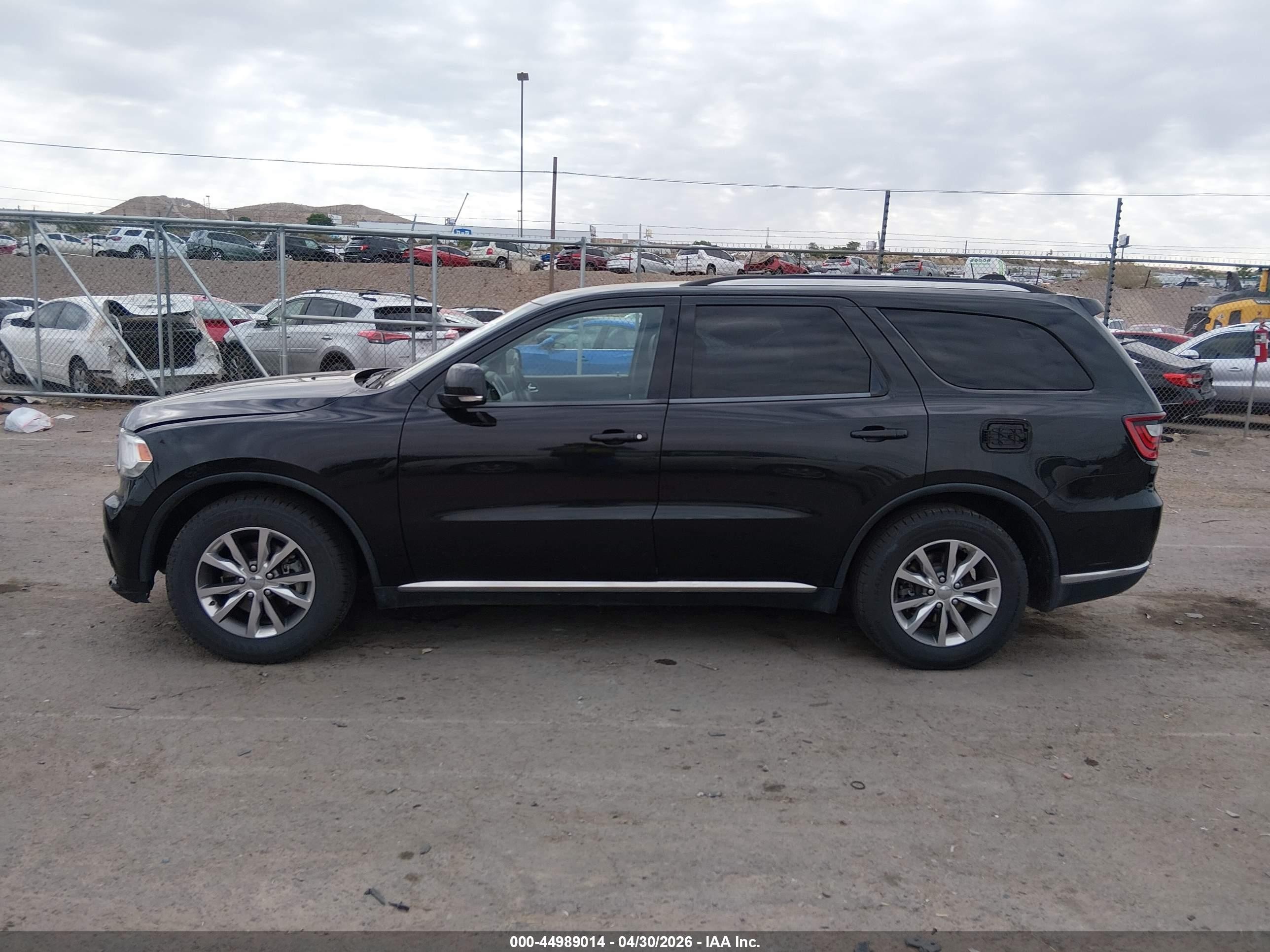 2015 Dodge Durango Limited Black vin: 1C4RDHDGXFC765984