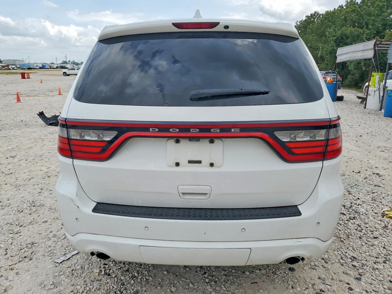 2015 Dodge Durango Limited White vin: 1C4RDHDGXFC880245
