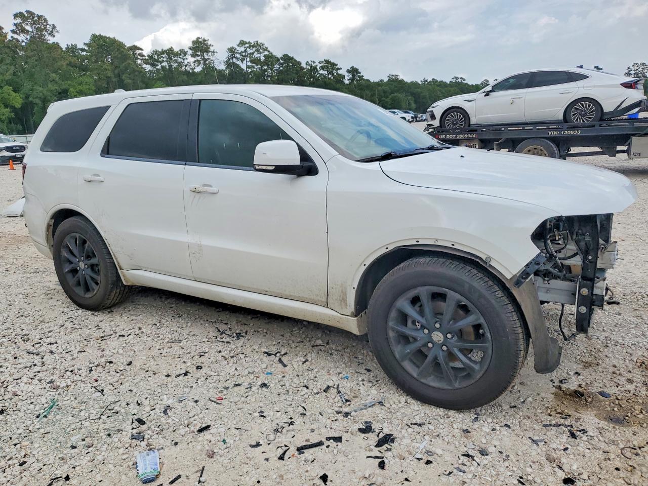 2015 Dodge Durango Limited White vin: 1C4RDHDGXFC880245