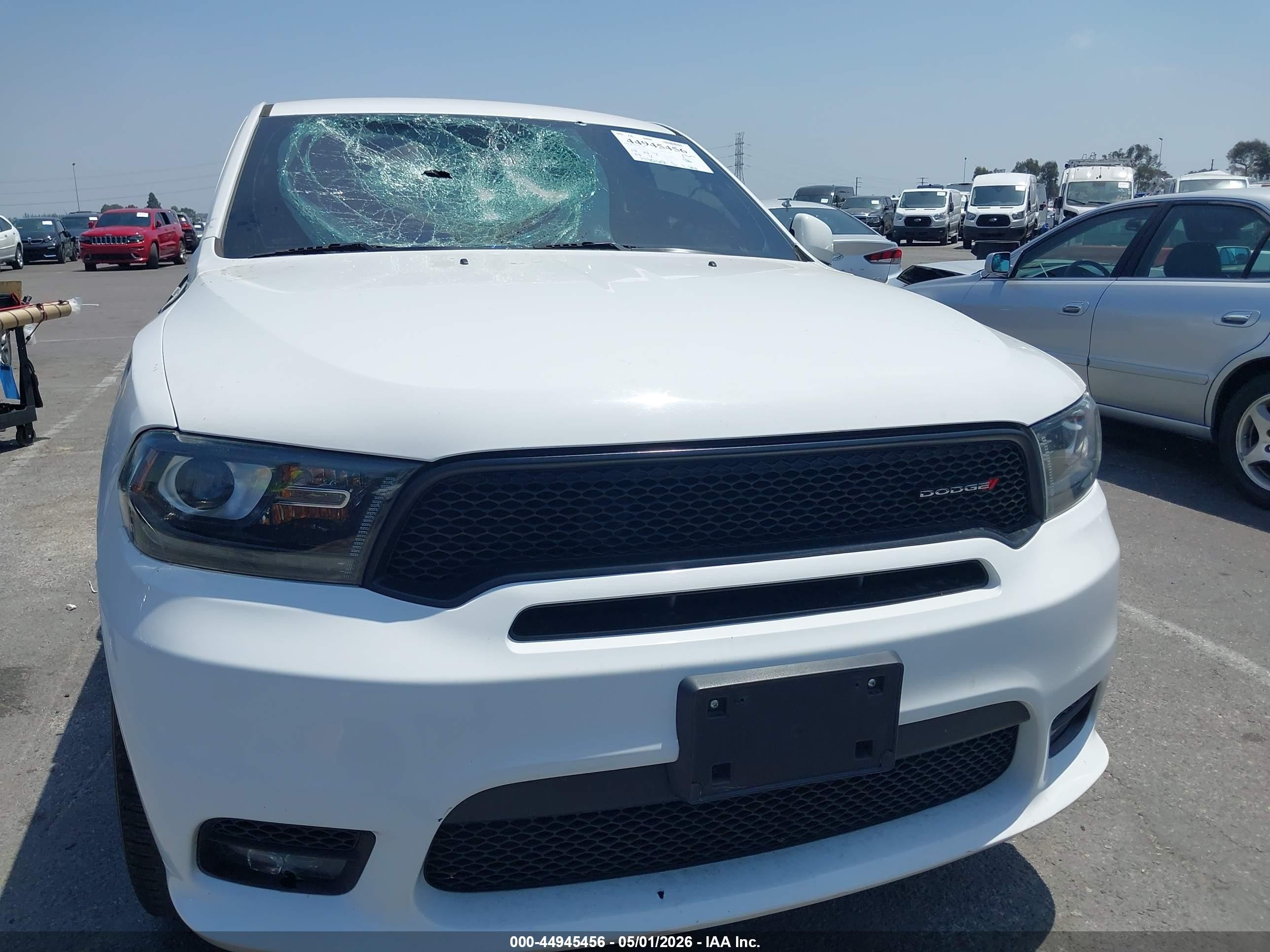 2020 Dodge Durango Gt Plus Rwd Белый vin: 1C4RDHDGXLC116309