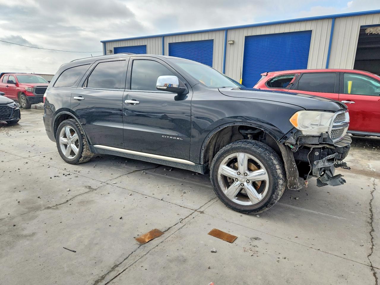2013 Dodge Durango Citadel Black vin: 1C4RDHEG0DC669177