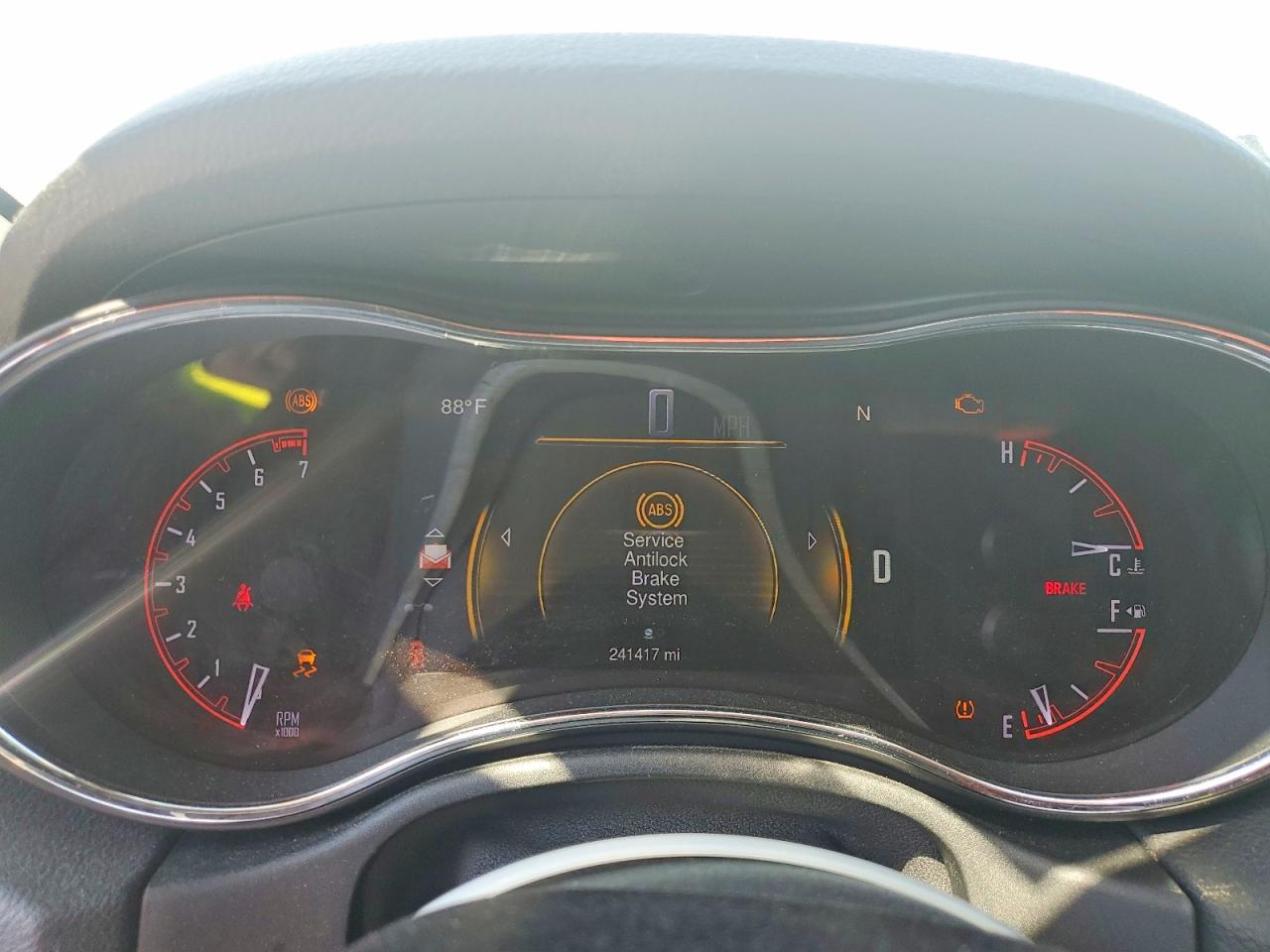 2015 Dodge Durango Citadel White vin: 1C4RDHEG1FC120199