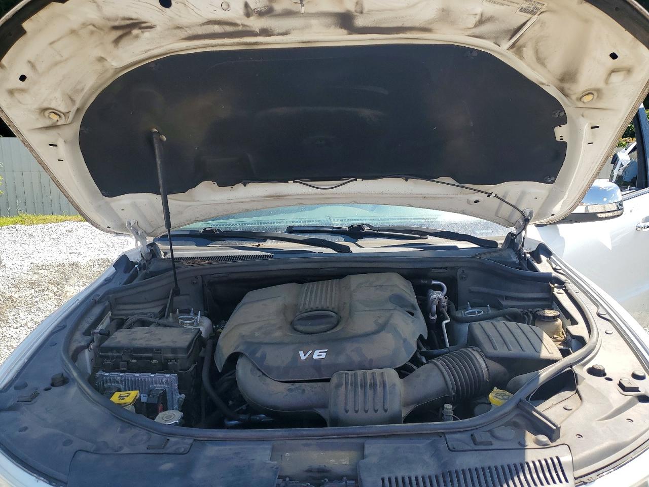 2015 Dodge Durango Citadel White vin: 1C4RDHEG1FC120199