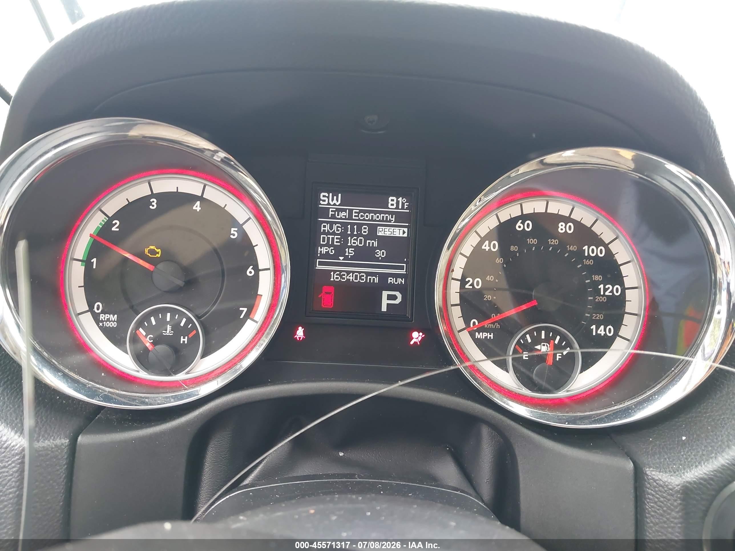 2013 Dodge Durango Citadel White vin: 1C4RDHEG2DC601690